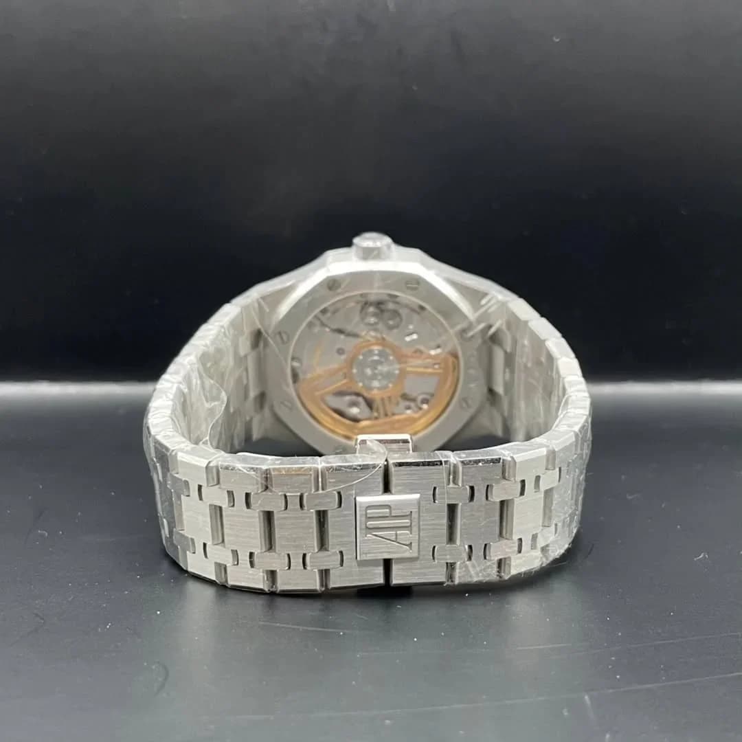 Thumb Royal Oak 15500 Stainless Steel / Blue