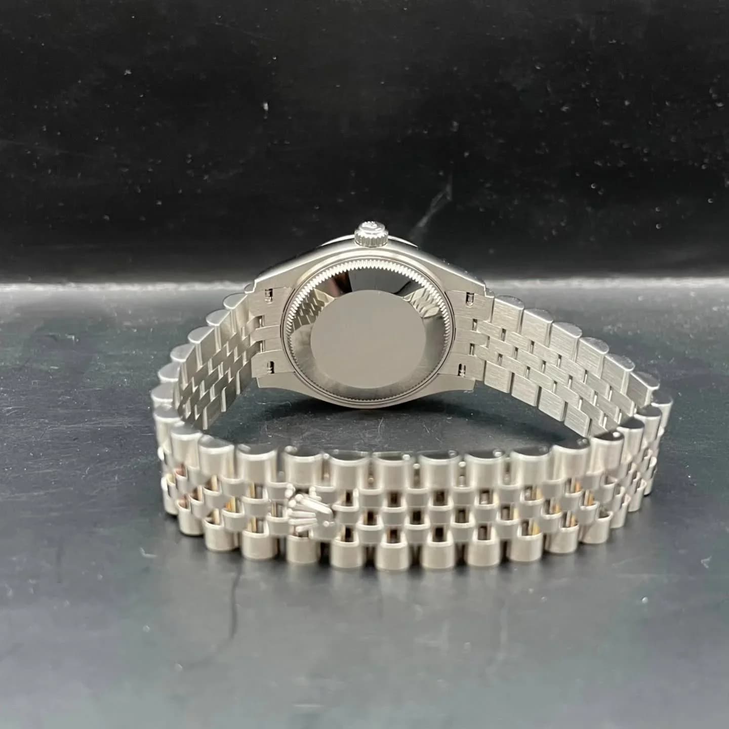 Thumb Datejust 31 Stainless Steel Fluted / Jubilee / Silver