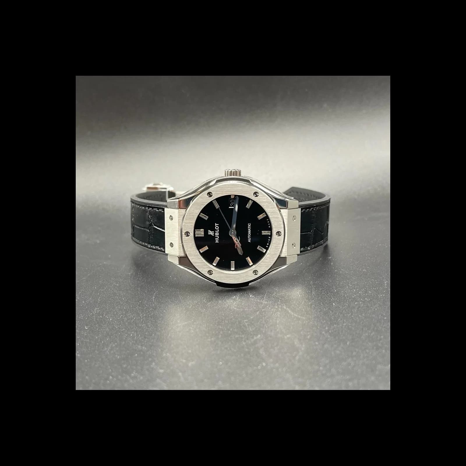 Thumb Classic Fusion 38 Titanium / Black / Rubber