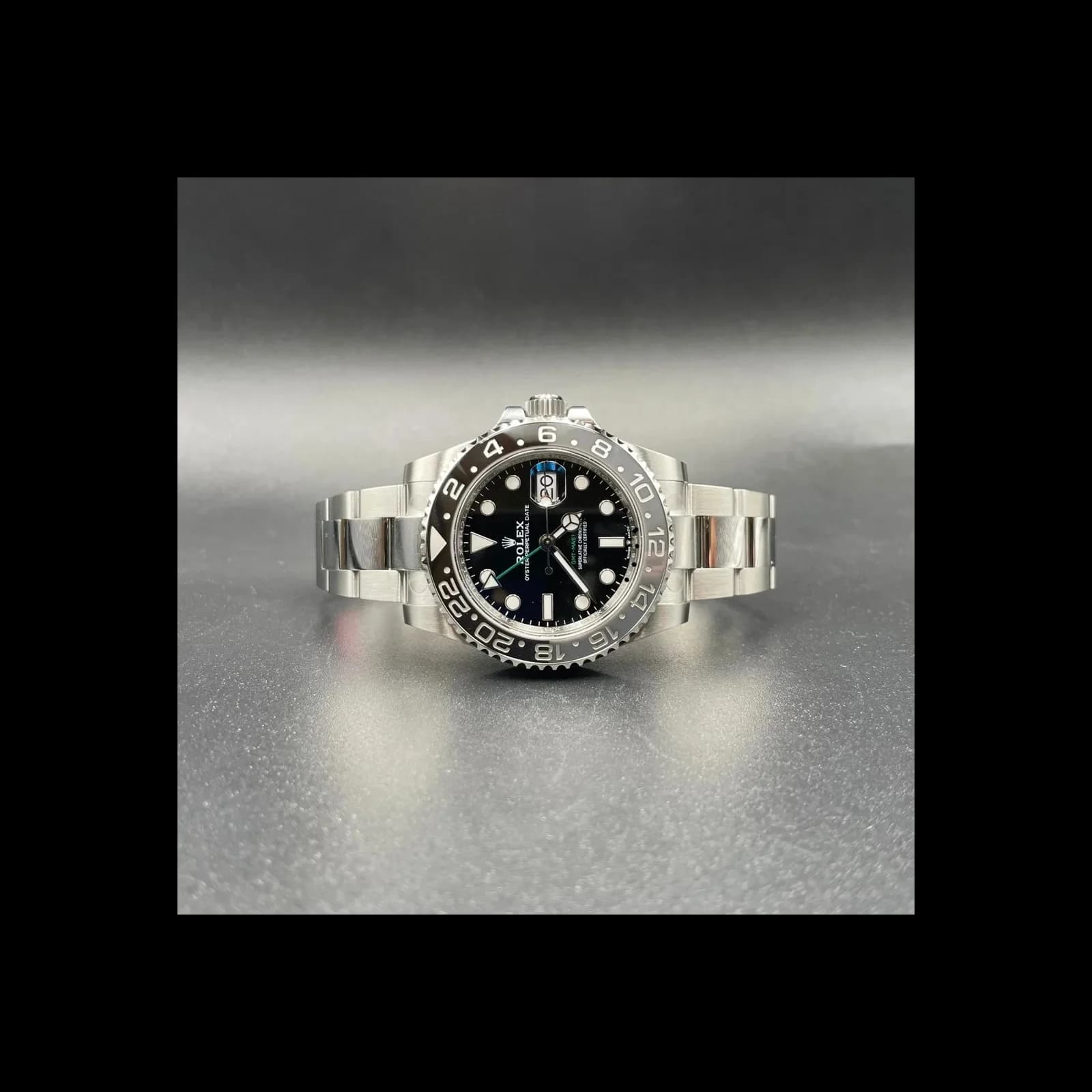 Thumb GMT-Master II Stainless Steel / GRNR / Oyster