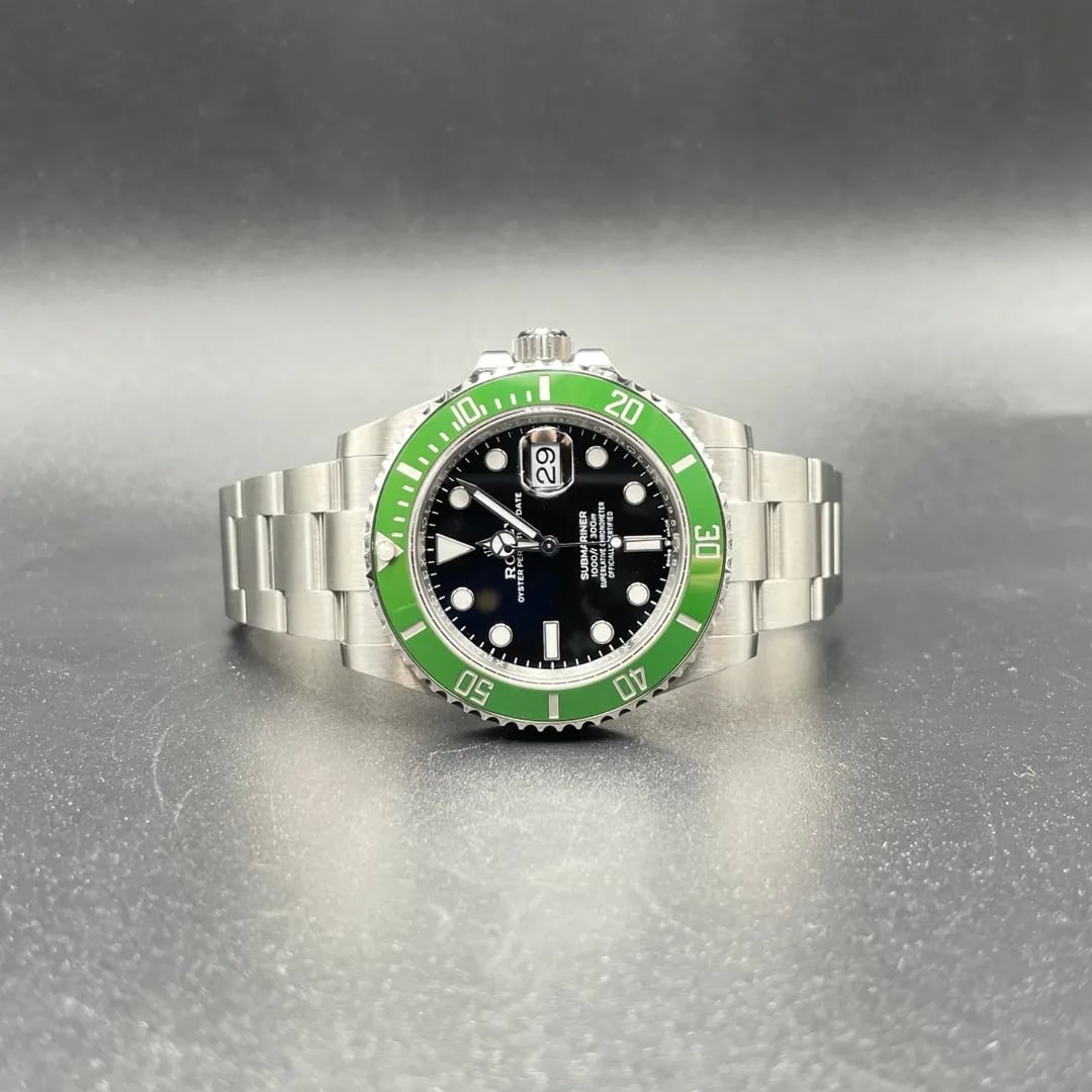 Submariner Date 41 Stainless Steel / Black / Green Cerachrom