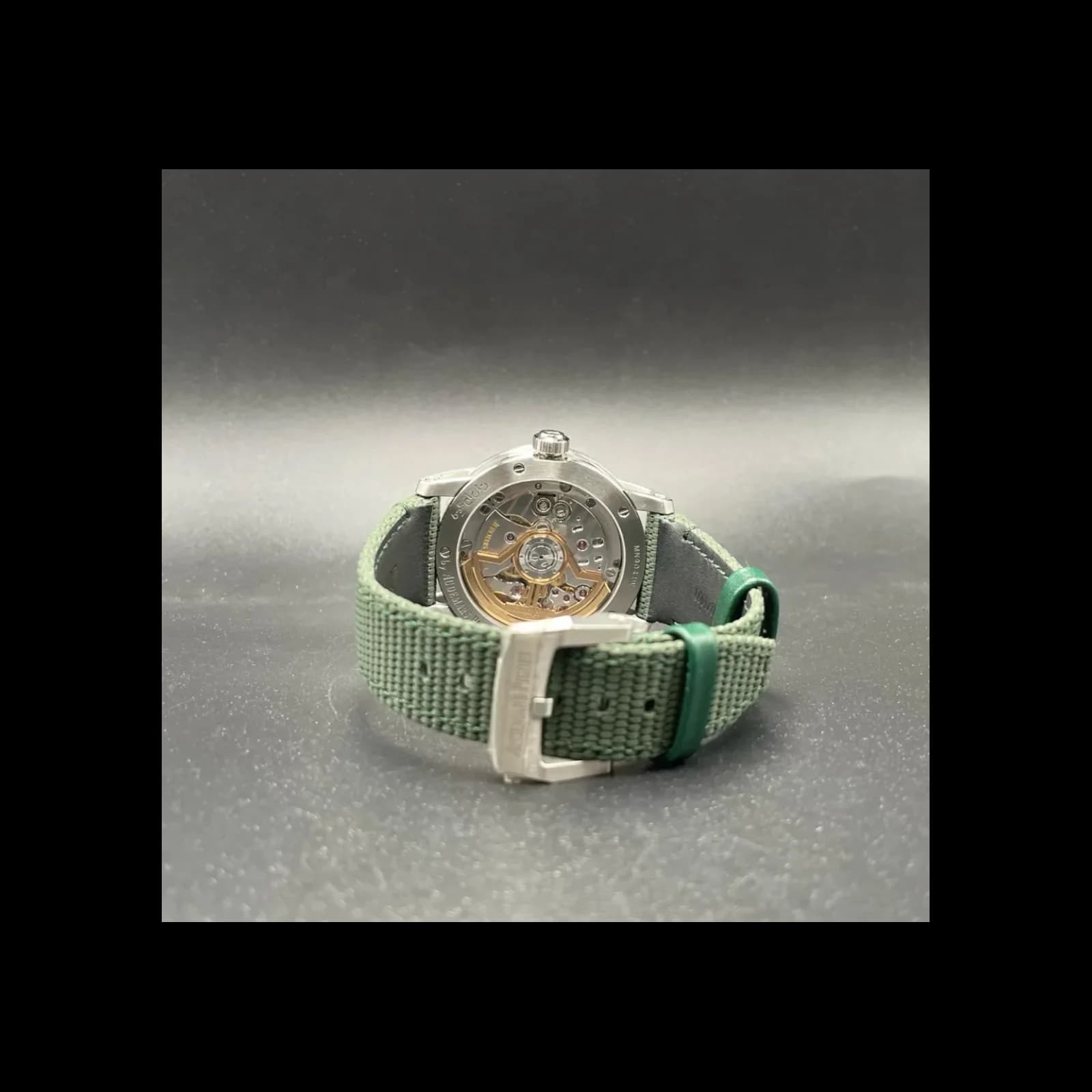Thumb CODE 11.59 Automatic Stainless Steel / Green / Fabric