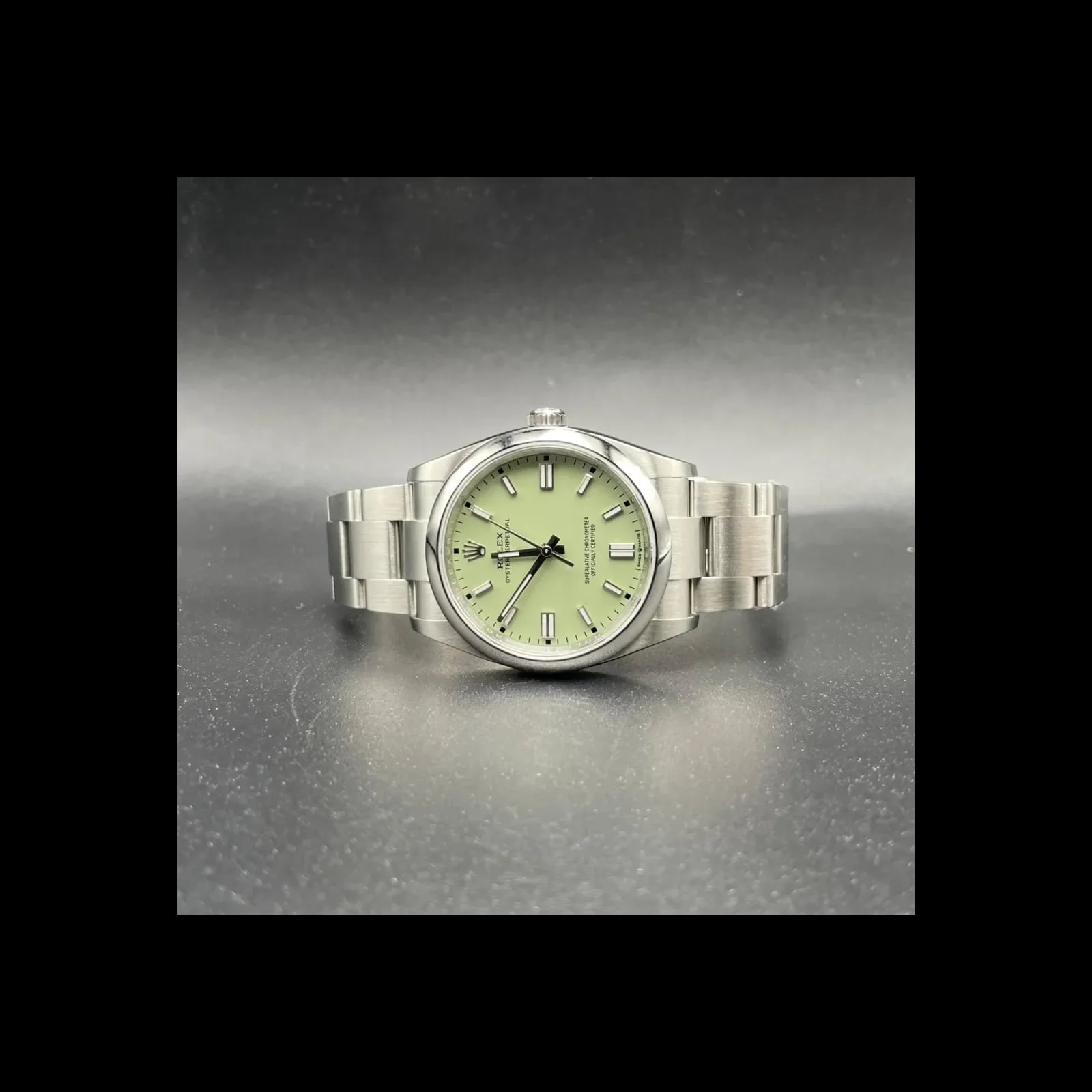 Oyster Perpetual 36 Stainless Steel / Green