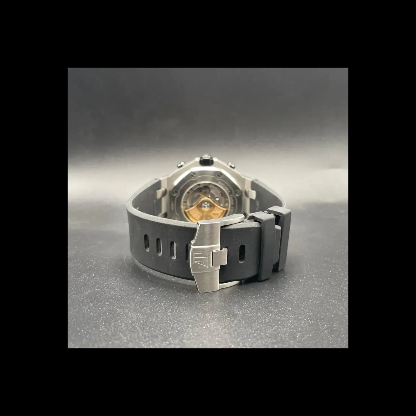 Thumb Royal Oak Offshore 26470 Stainless Steel / Black / Alligator