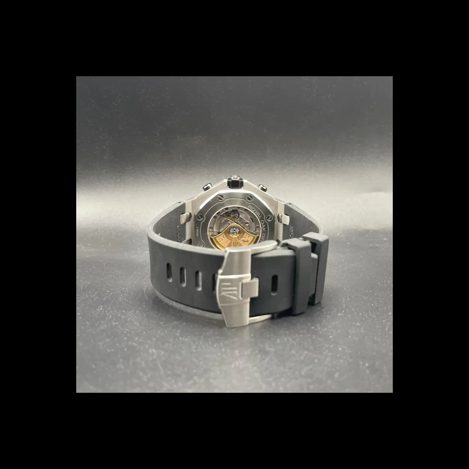 Thumb Royal Oak Offshore 26470 Stainless Steel / Black / Alligator
