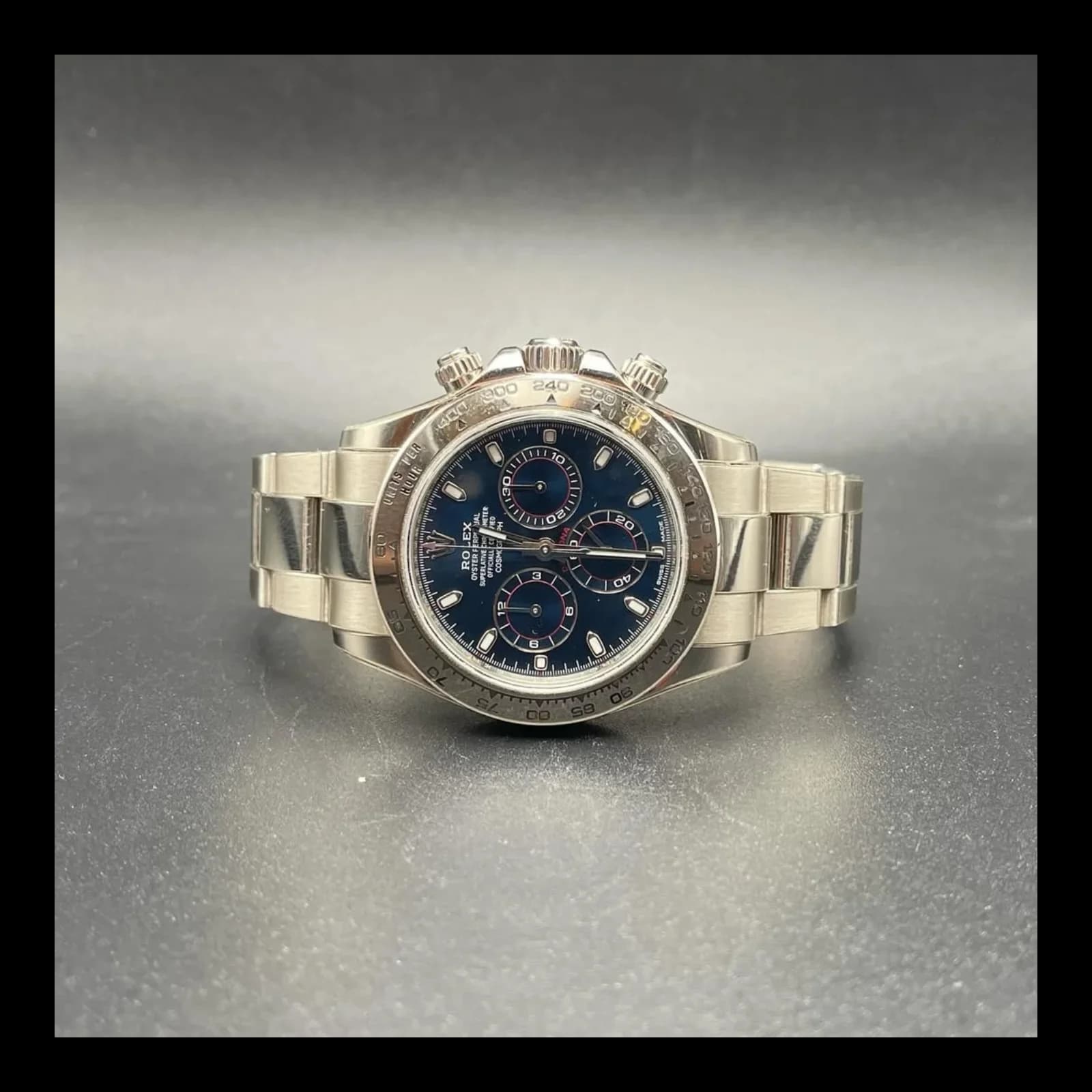 Thumb Cosmograph Daytona White Gold / Blue