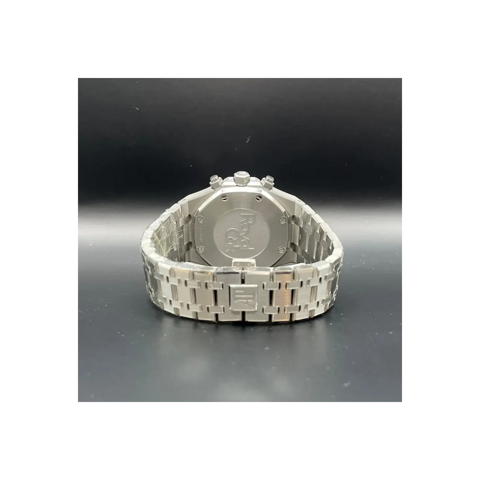 Thumb Royal Oak Chronograph 41 Stainless Steel / Black