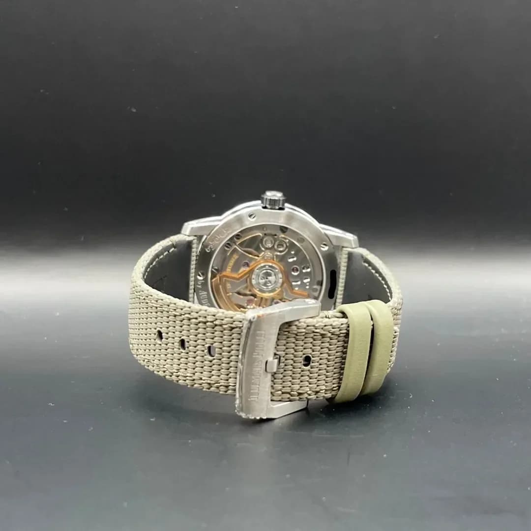 Thumb CODE 11.59 Automatic Stainless Steel - Ceramic / Beige / Fabric
