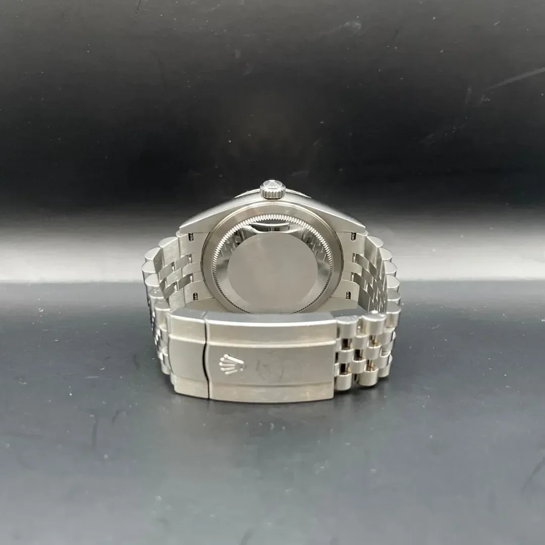 Thumb Sky-Dweller Stainless Steel / White Gold / Black / Jubilee