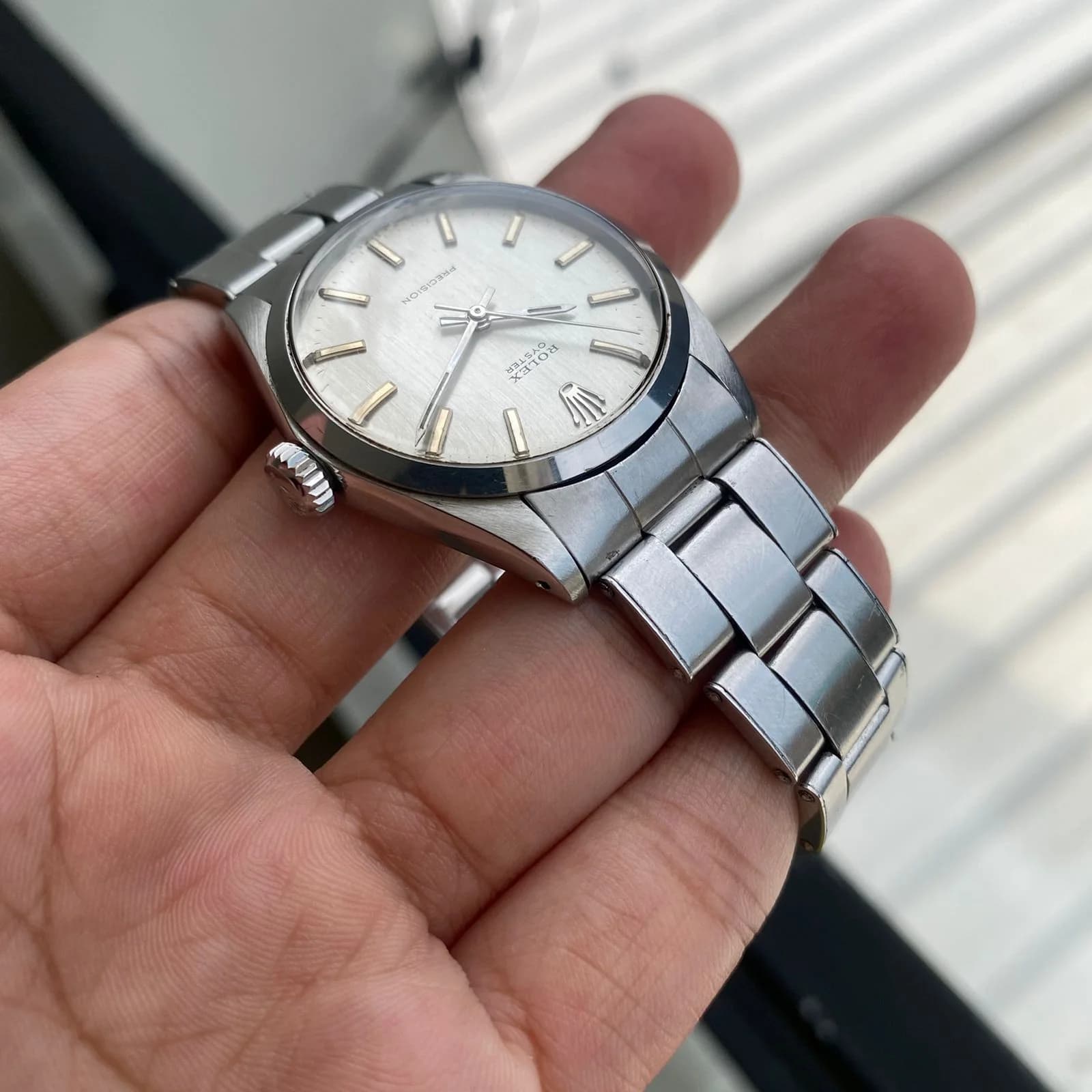 Thumb Oysterdate Precision 34 / 6426 / Big Crown / Stainless Steel