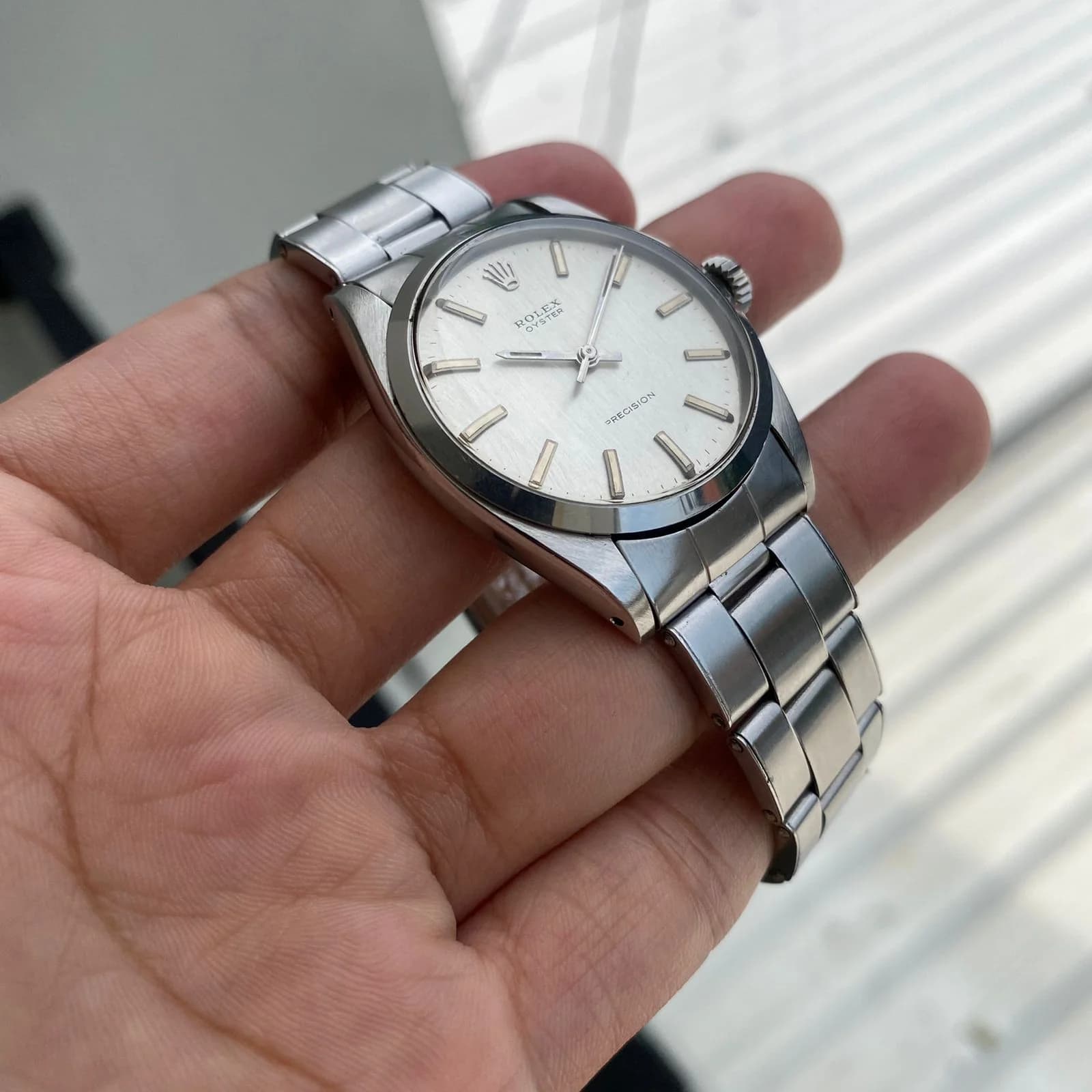 Thumb Oysterdate Precision 34 / 6426 / Big Crown / Stainless Steel