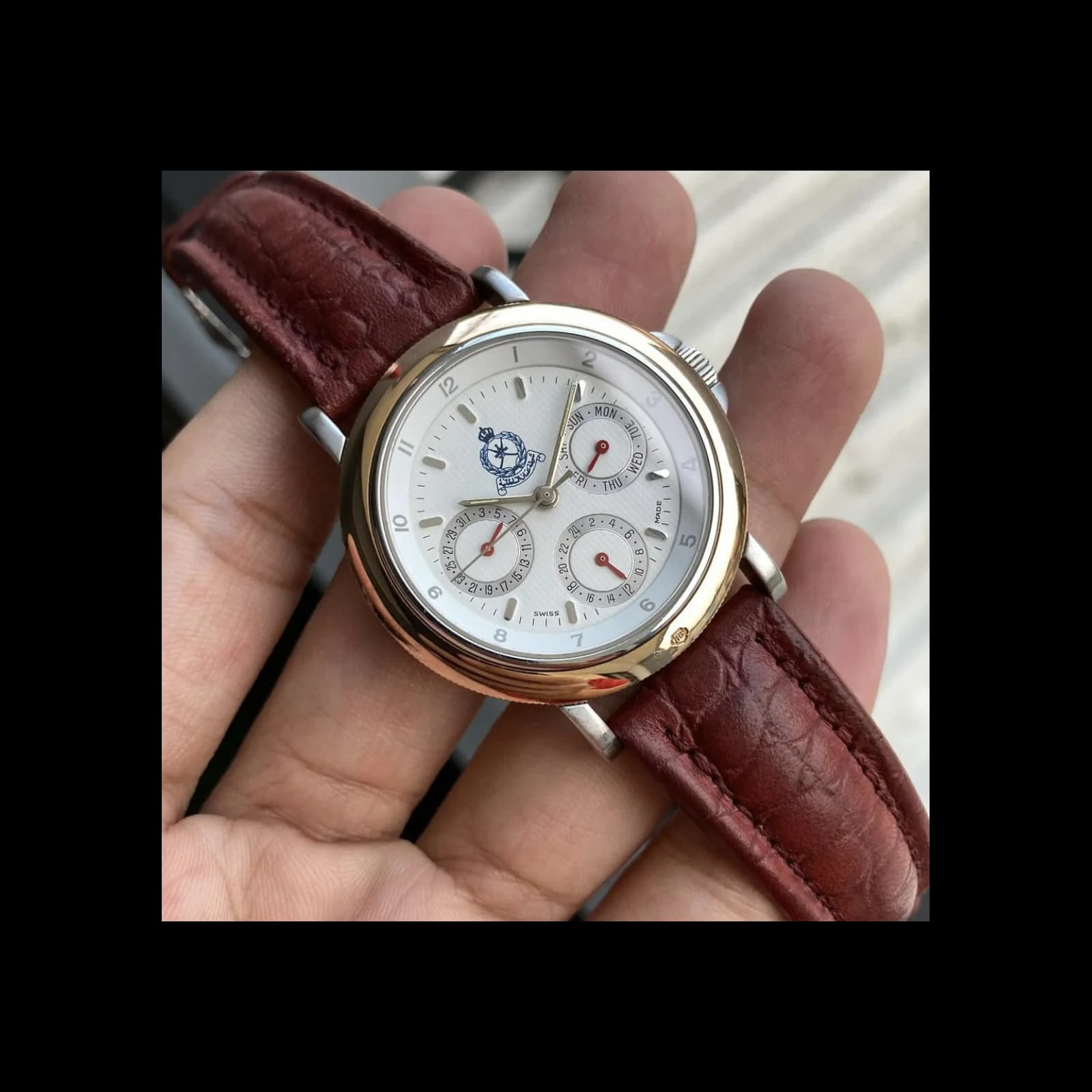 Thumb Artelier Complication 35 Stainless Steel - Rose Gold / Silver