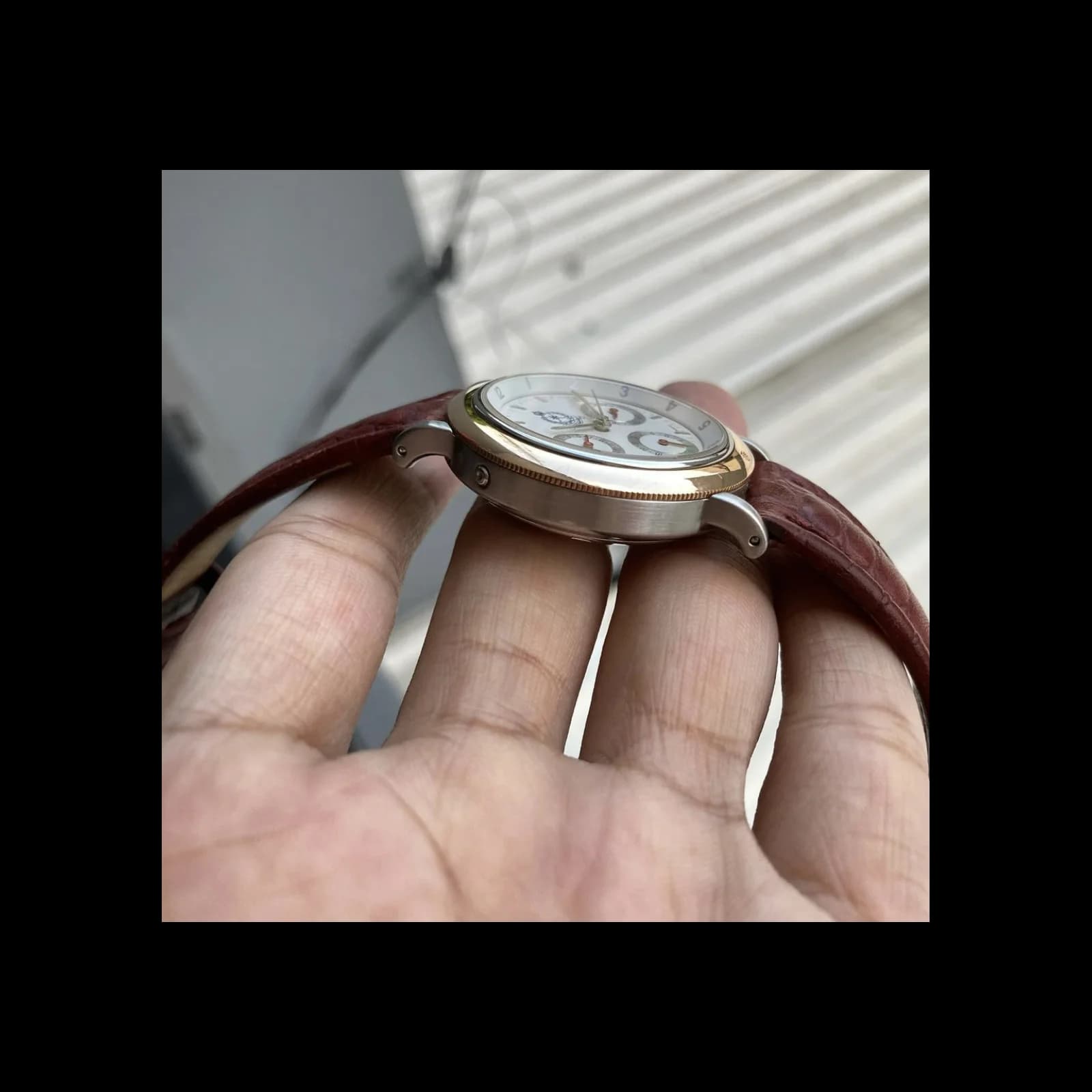 Thumb Artelier Complication 35 Stainless Steel - Rose Gold / Silver