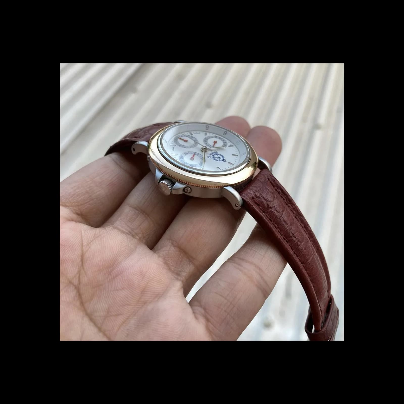 Thumb Artelier Complication 35 Stainless Steel - Rose Gold / Silver