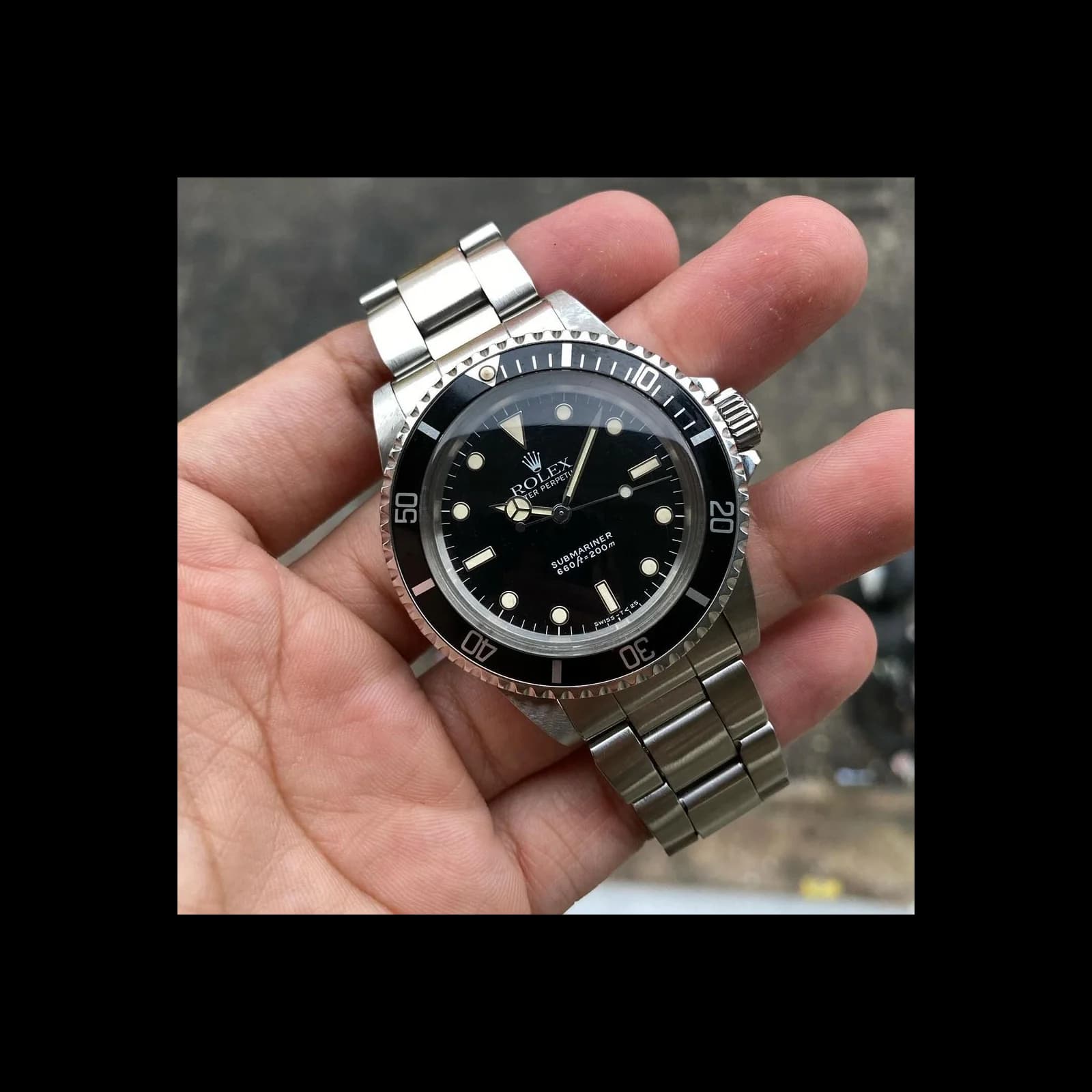 Thumb Submariner No-Date 5513