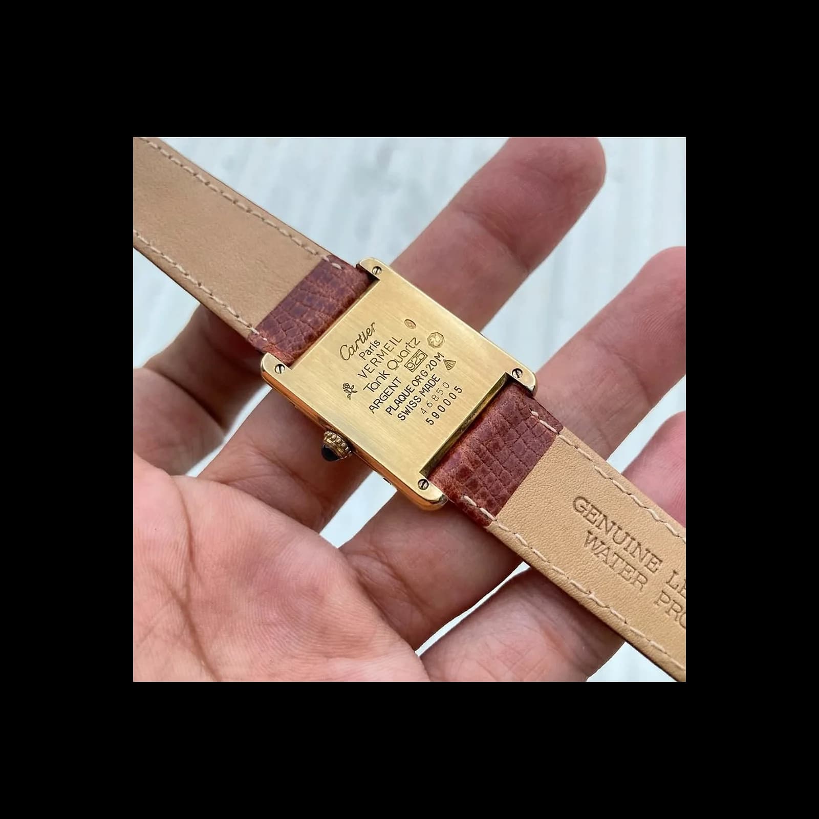 Thumb Must de Cartier Tank Quartz