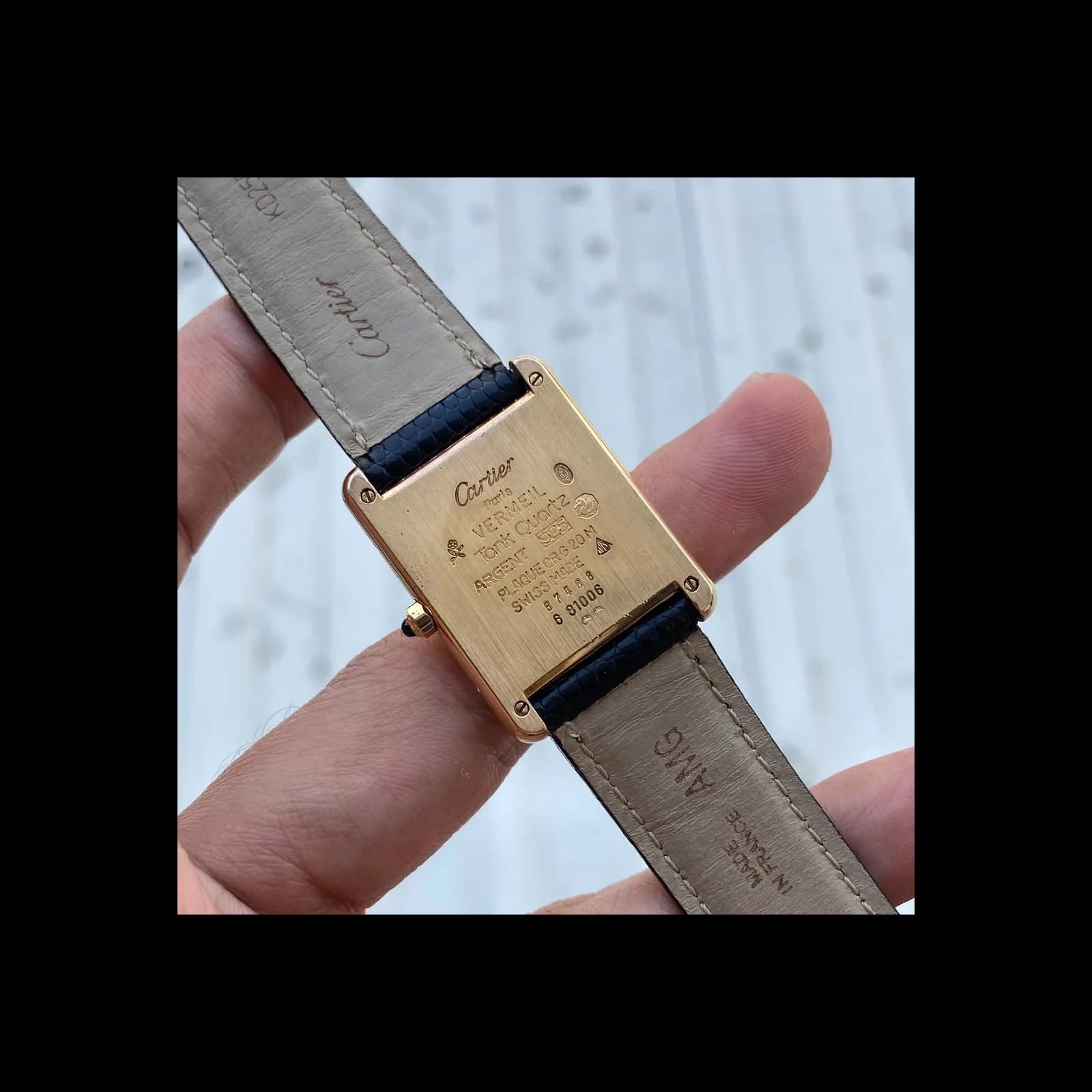 Thumb Must de Cartier Tank Quartz