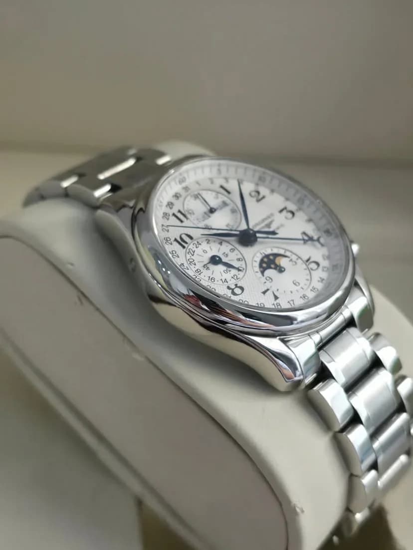 Thumb Master Collection 40 Chronograph Calendar Stainless Steel / Silver / Bracelet