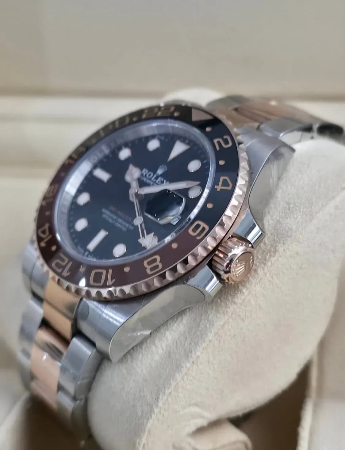 Thumb GMT-Master II Stainless Steel / Everose / CHNR / Oyster
