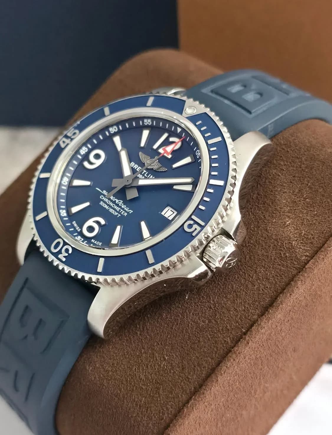Thumb Superocean 44 Stainless Steel / Blue / Rubber / Folding