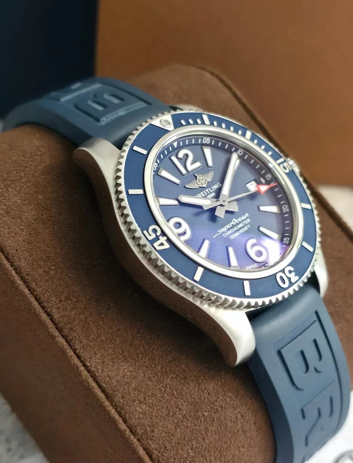 Thumb Superocean 44 Stainless Steel / Blue / Rubber / Folding