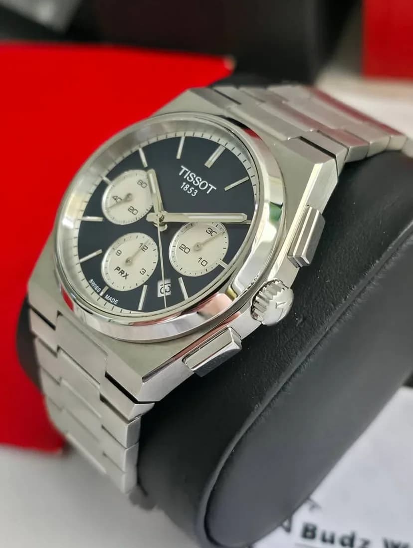 Thumb PRX Chronograph Stainless Steel / Blue