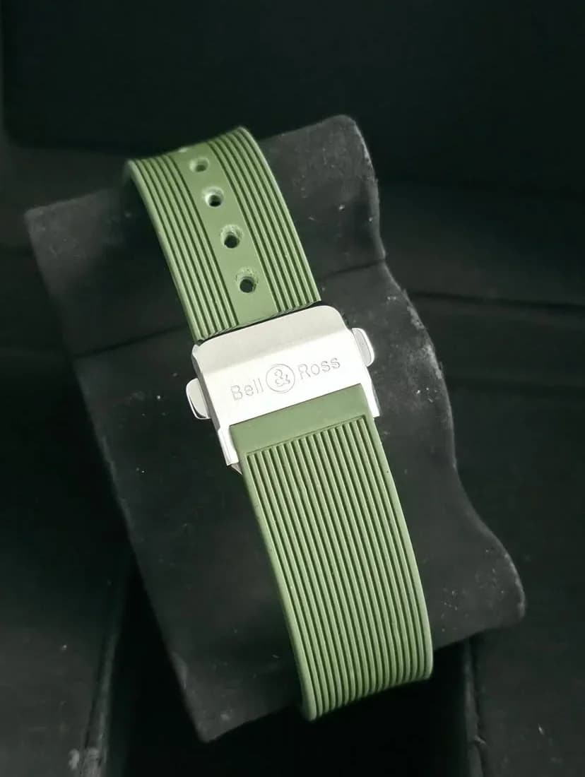 Thumb BR05 Stainless Steel Green Skeleton / Limited Edition / Rubber