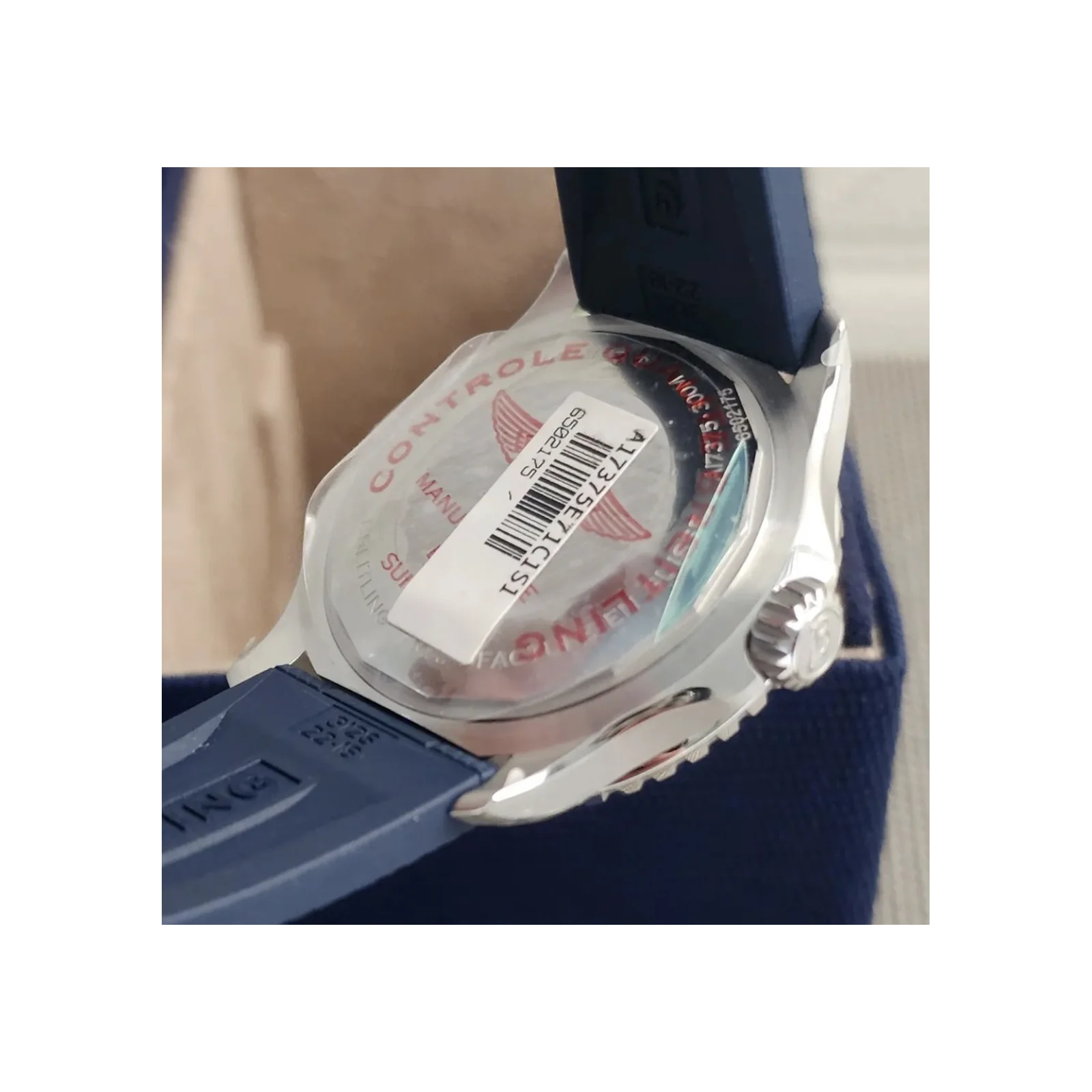 Thumb SuperOcean Automatic 42 Stainless Steel / Blue / Rubber