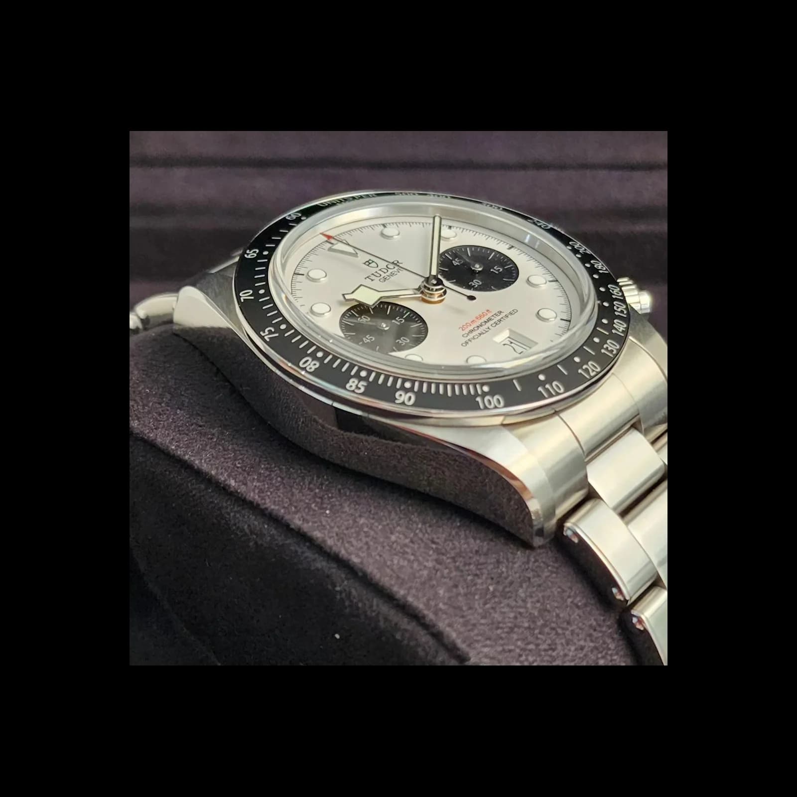 Thumb Heritage Black Bay Chronograph Panda / Bracelet