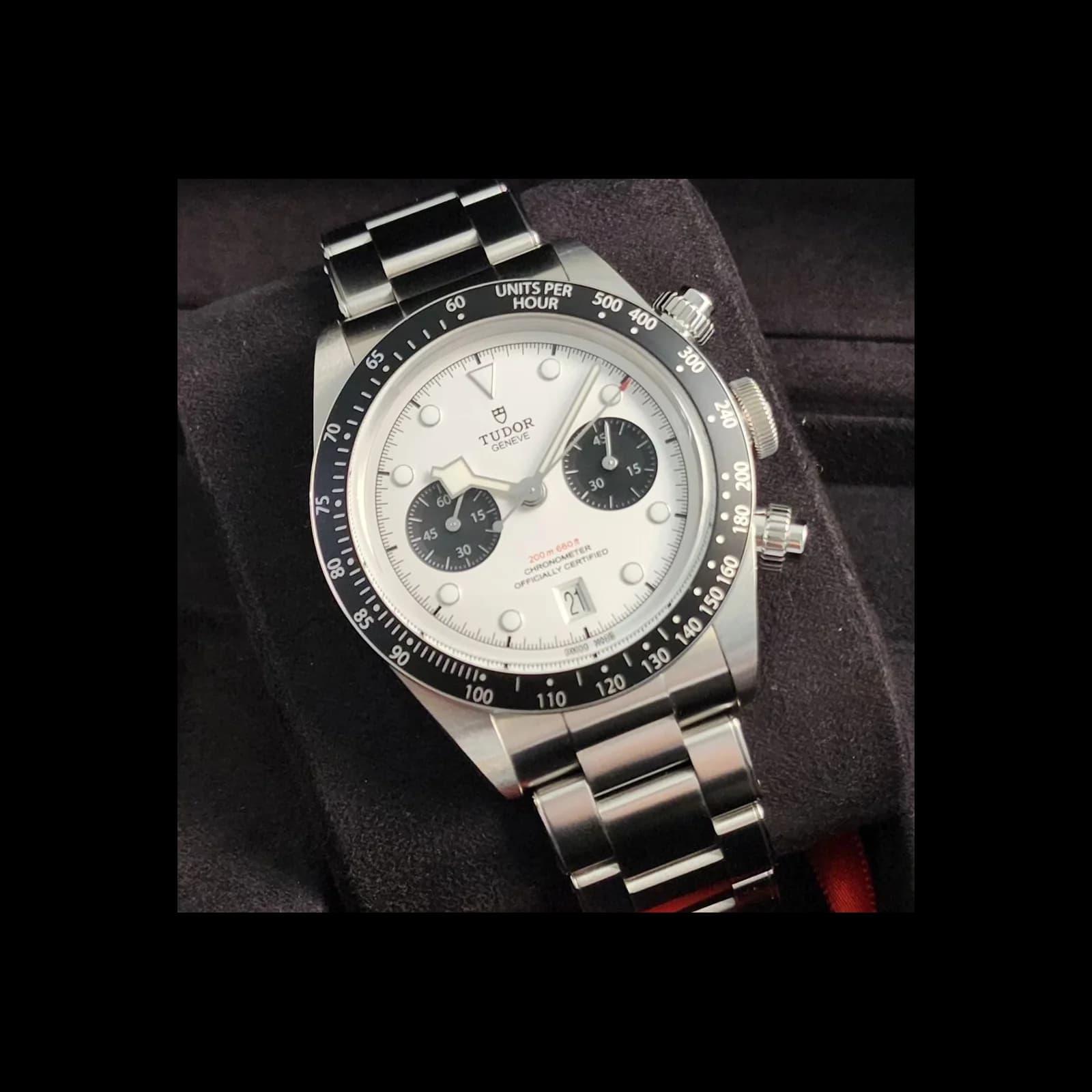 Thumb Heritage Black Bay Chronograph Panda / Bracelet