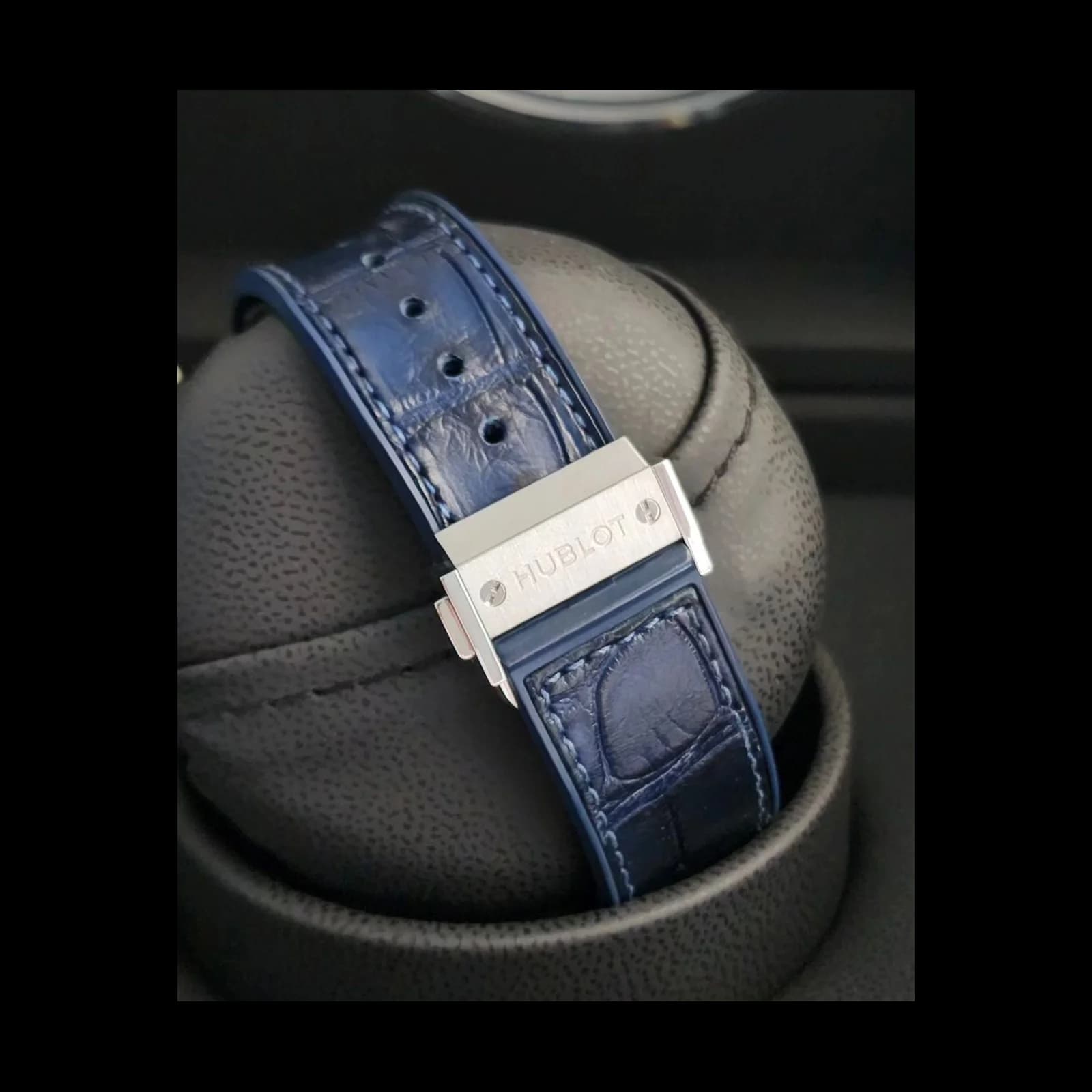 Thumb Classic Fusion 42 Chronograph Titanium / Blue / Rubber