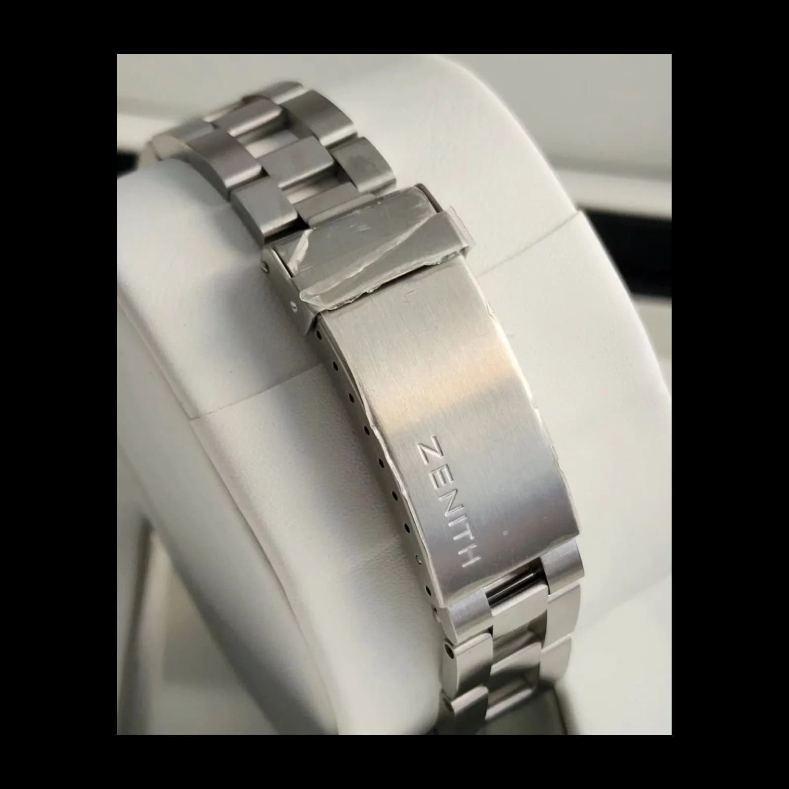 Thumb El Primero A385 Revival Stainless Steel / Brown / Ladder Bracelet