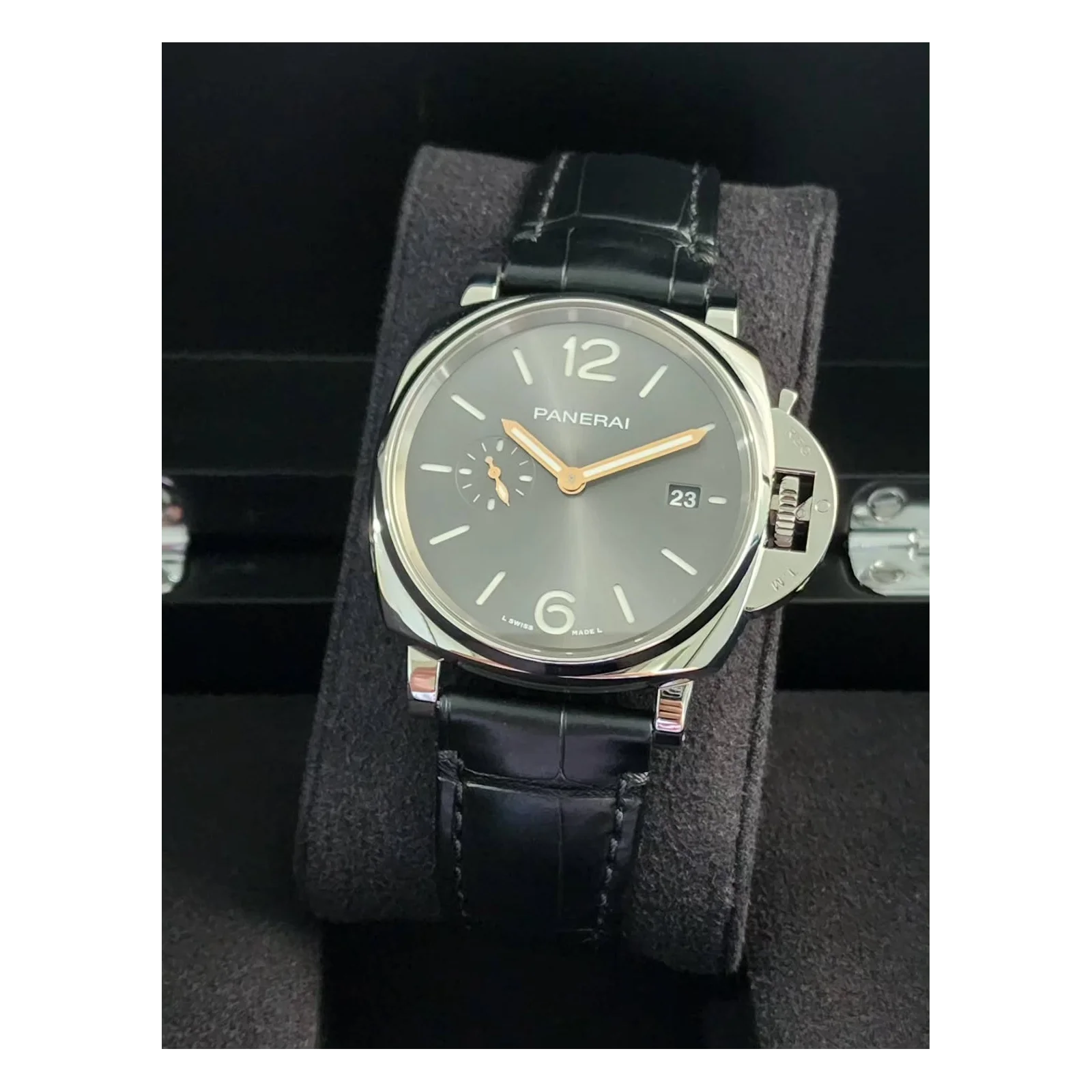 Thumb Luminor Due 42 3 Days Date Stainless Steel / Grey