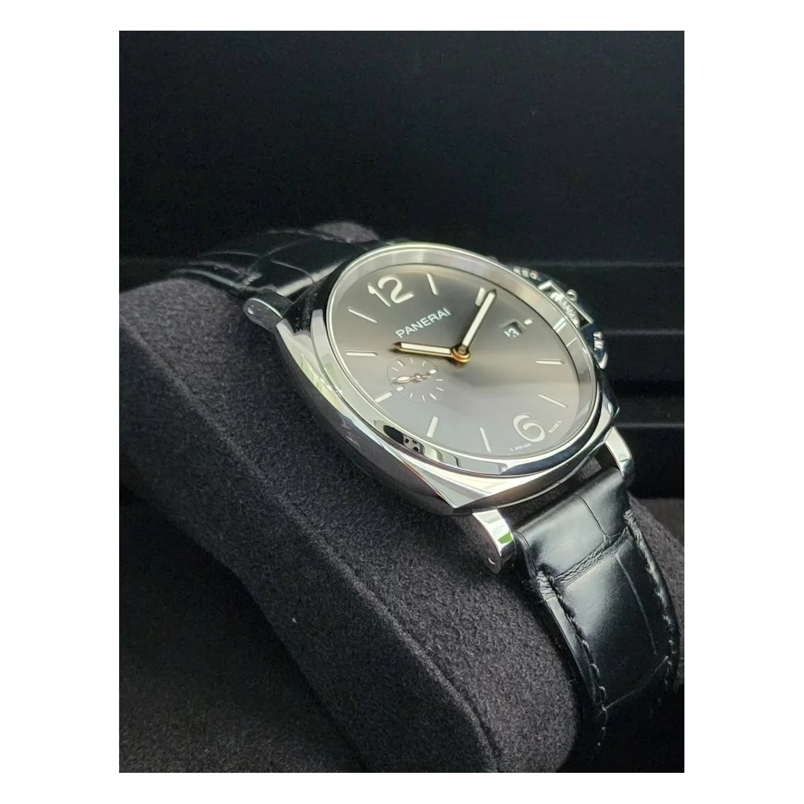 Thumb Luminor Due 42 3 Days Date Stainless Steel / Grey