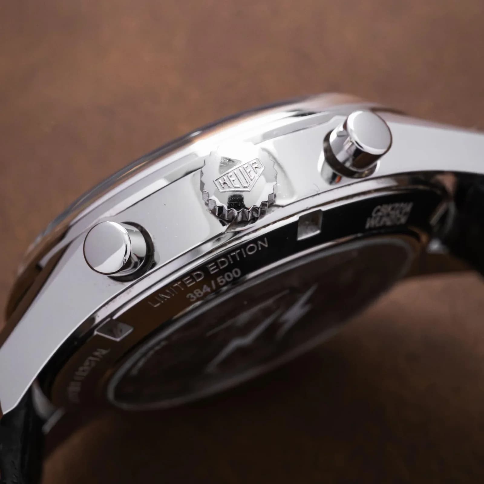 Thumb Carrera Calibre Heuer 02 39 Stainless Steel / Black / Fragment