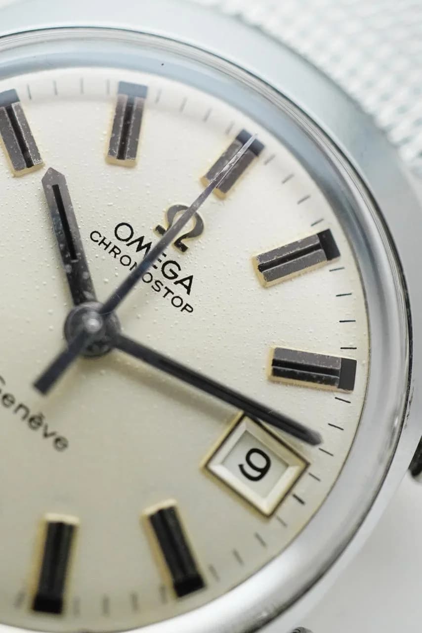 Thumb OMEGA Chronistop Geneve 146.009 JDM silver dial manual 920