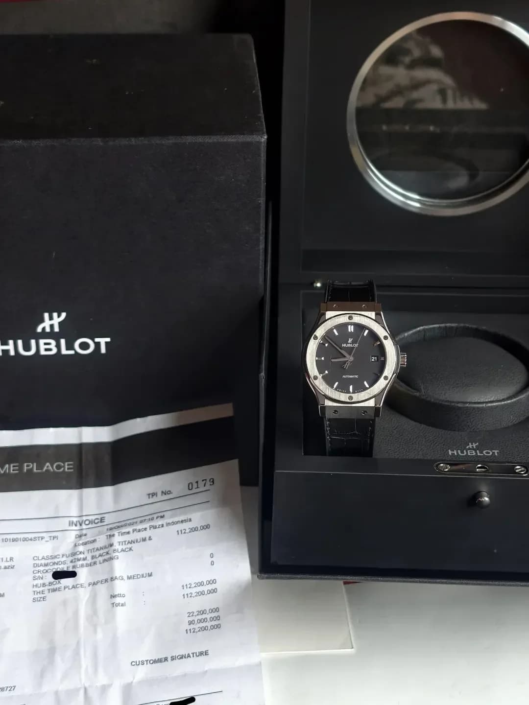 Thumb Classic Fusion 42 Titanium / Black / Rubber