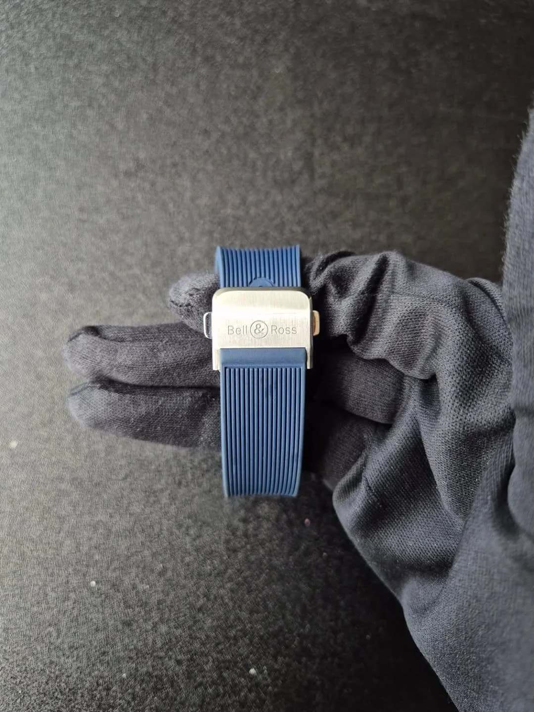 Thumb BR 05 Stainless Steel / Blue / Rubber