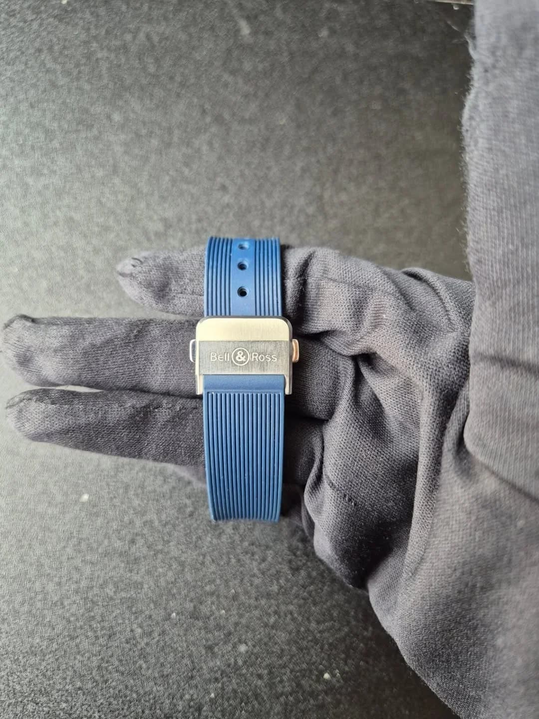 Thumb BR 05 Stainless Steel / Blue / Rubber