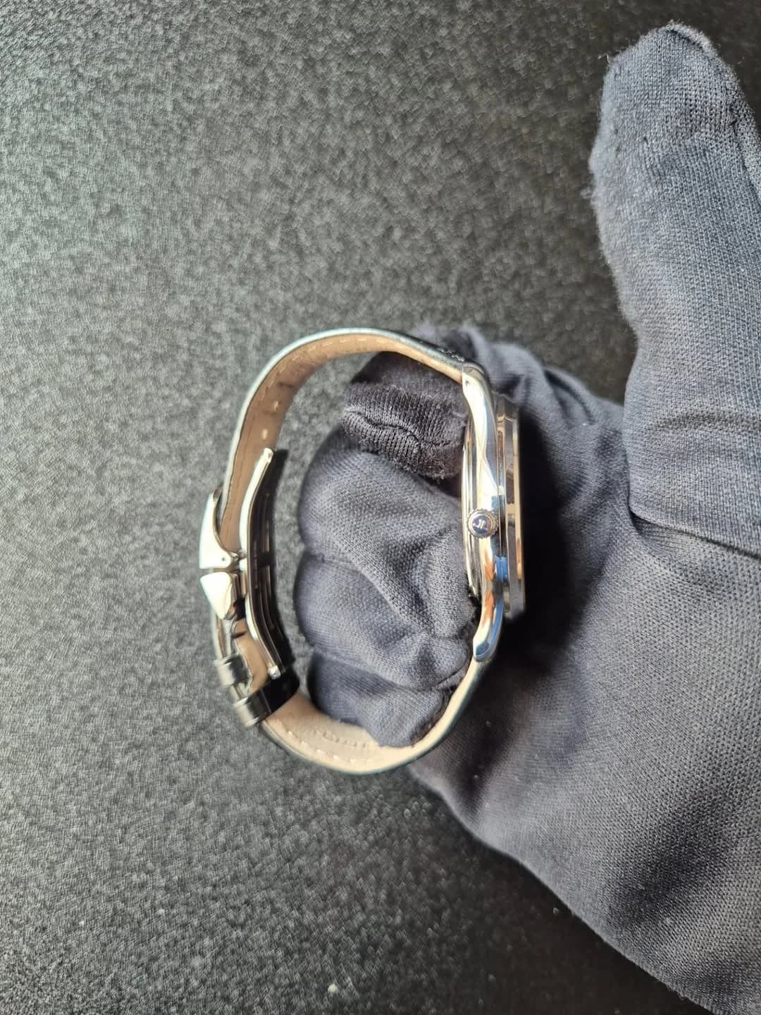 Thumb Master Ultra Thin Perpetual Stainless Steel / Black / Alligator