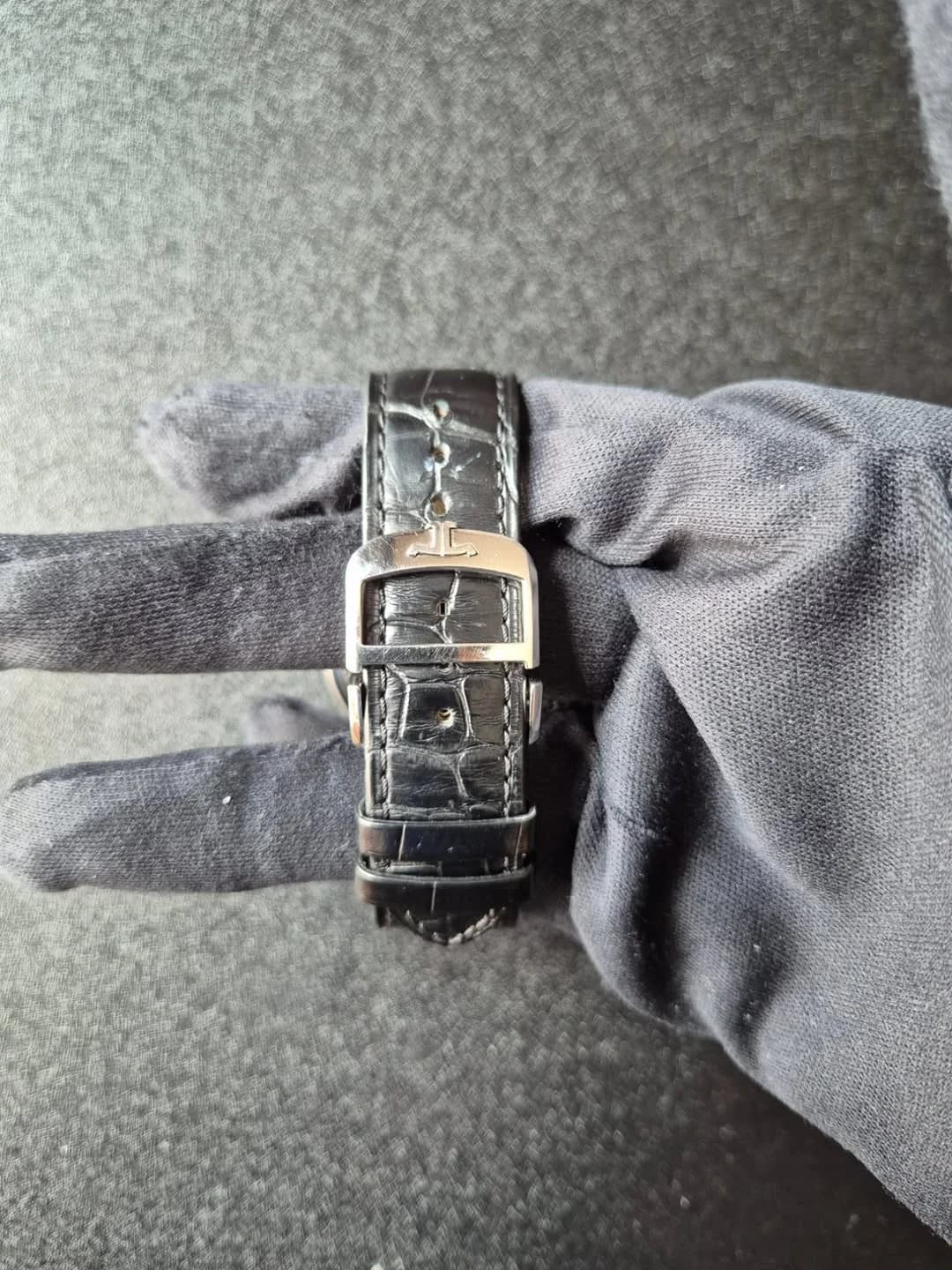 Thumb Master Ultra Thin Perpetual Stainless Steel / Black / Alligator