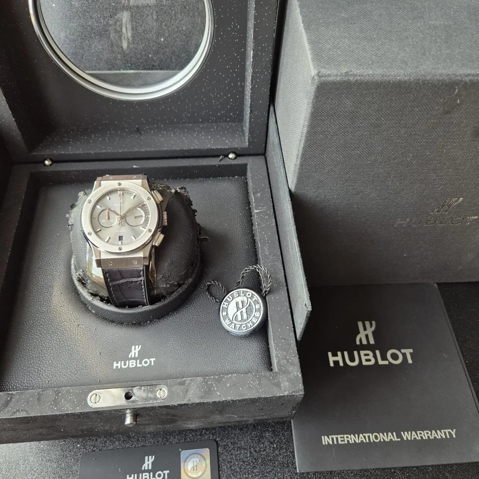 Thumb Classic Fusion 42 Racing Grey Chronograph Titanium