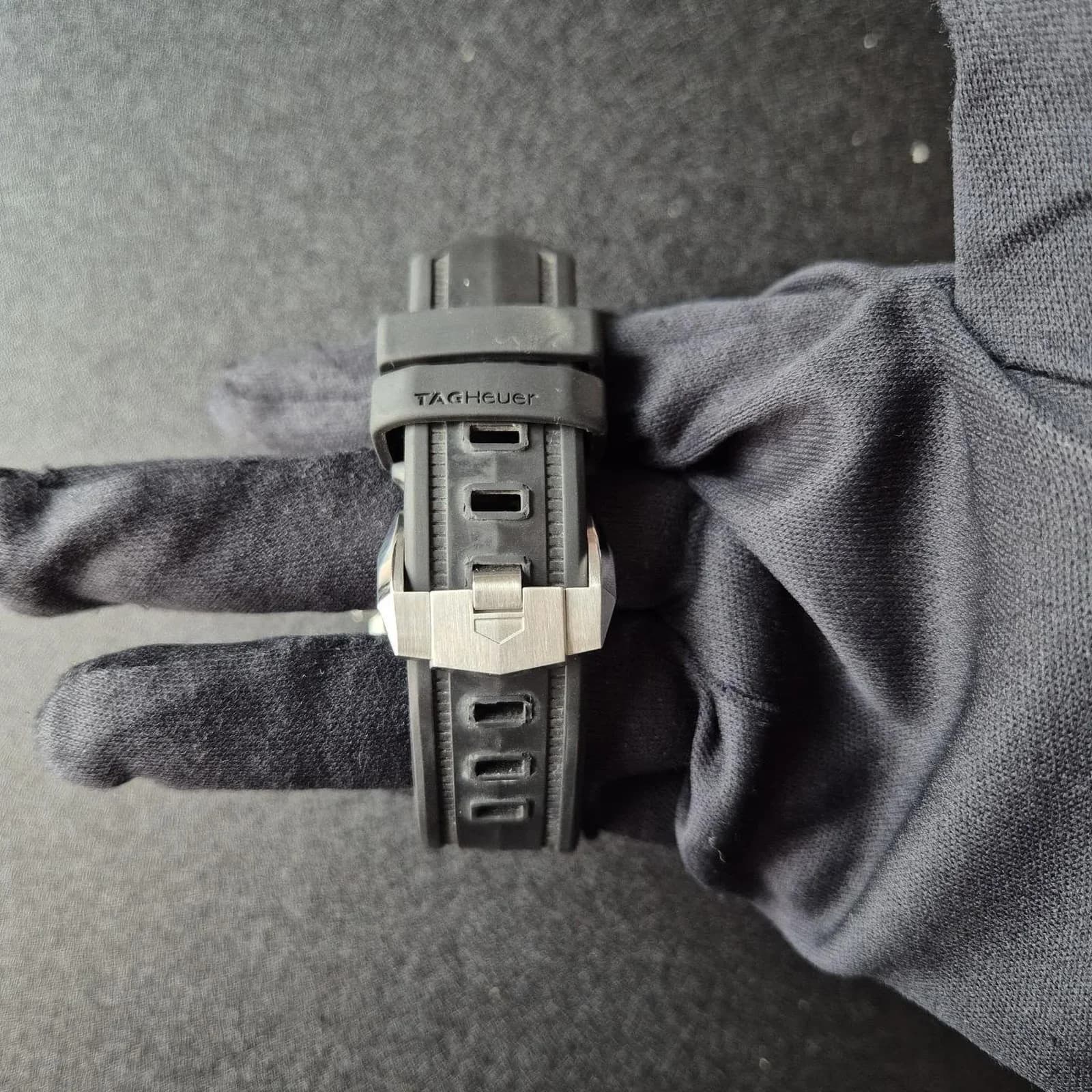 Thumb Aquaracer Quartz 300M 41 Stainless Steel / Black / Rubber