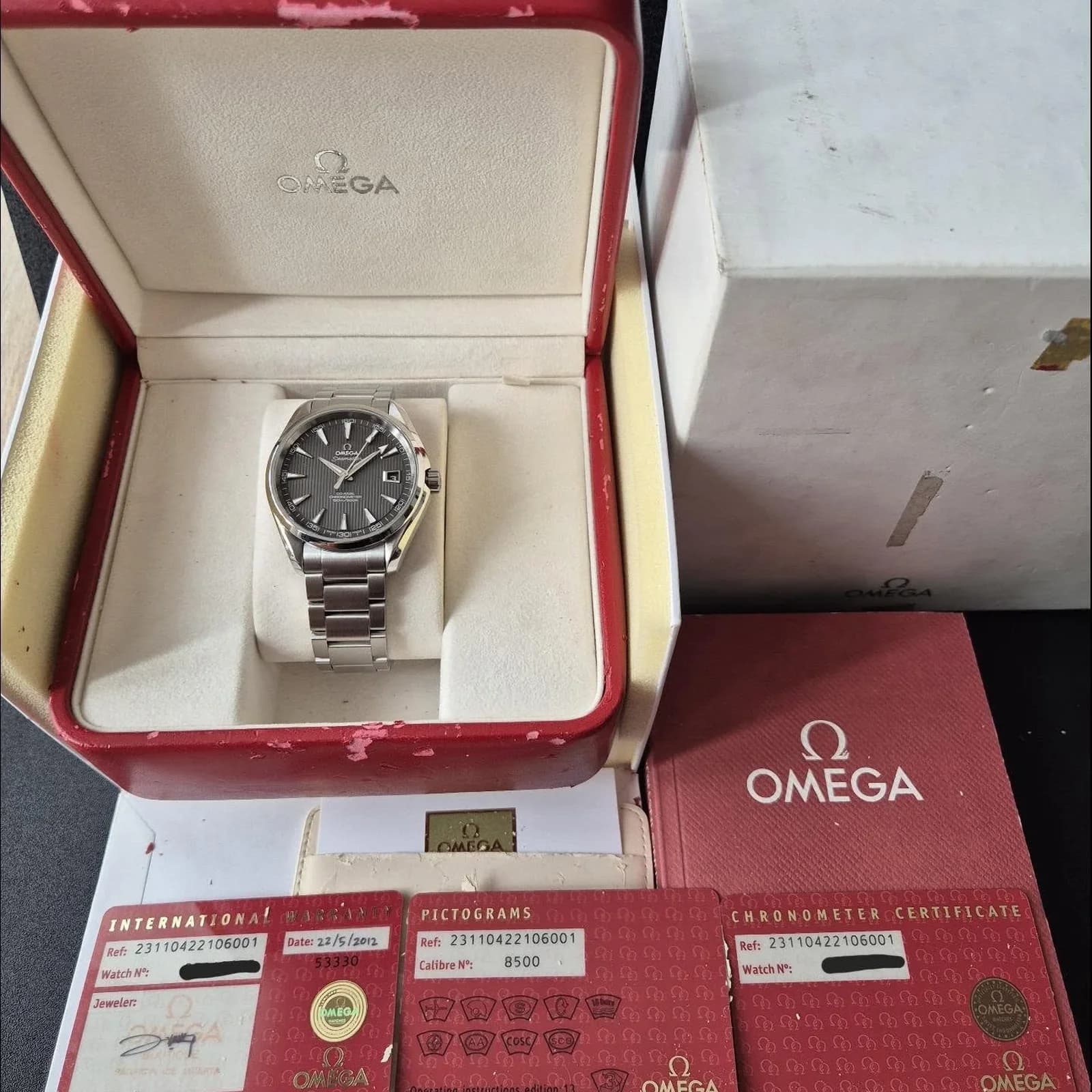Thumb Seamaster Aqua Terra 150m Co-Axial 41.5 Stainless Steel / Grey / Bracelet