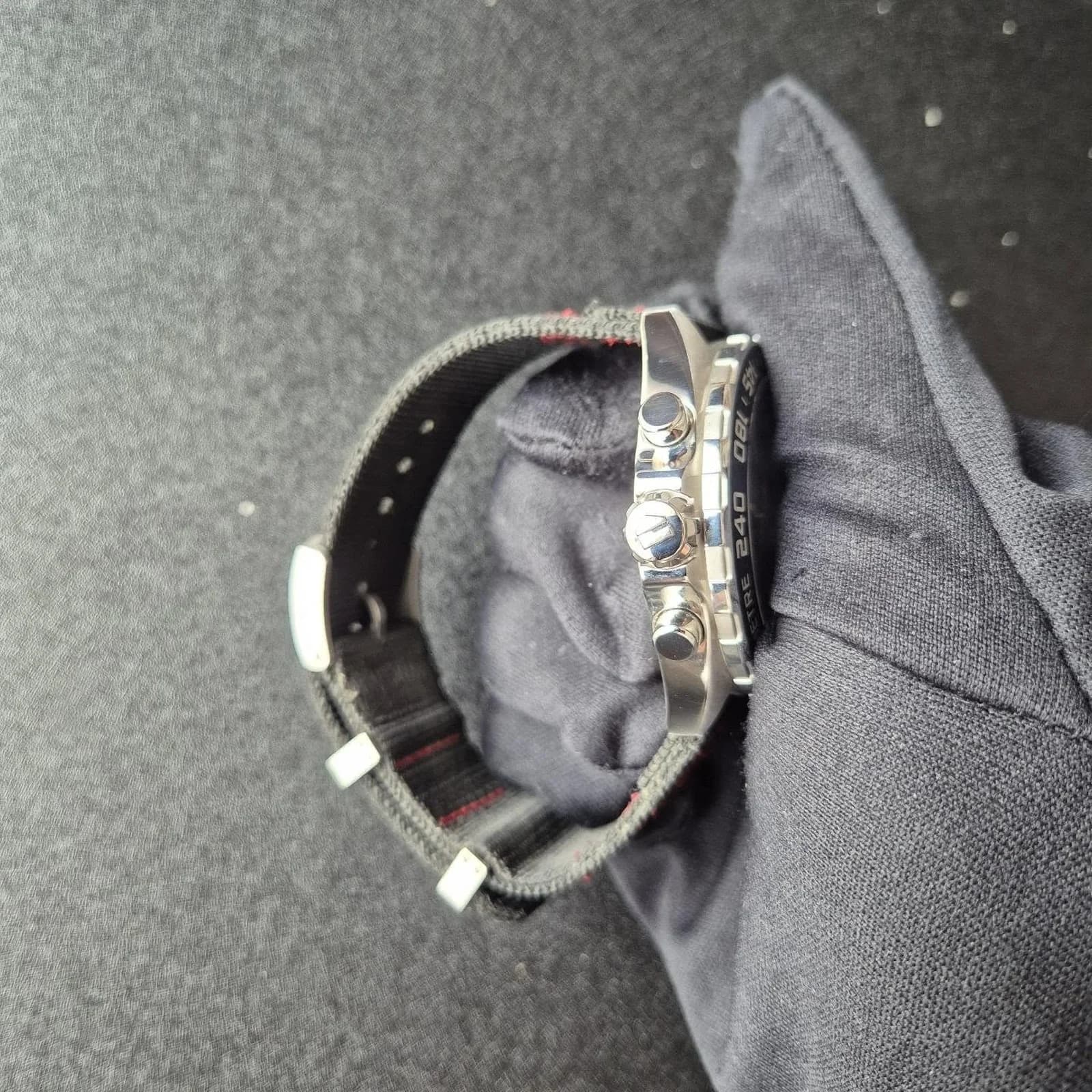 Thumb Pilot's Watch Chronograph Stainless Steel / Le Petit Prince