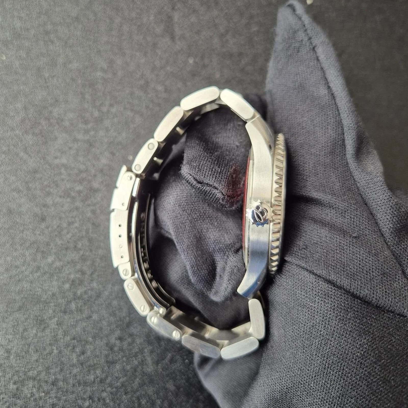 Thumb Navitimer 8 Automatic 41 Stainless Steel / Black / Bracelet