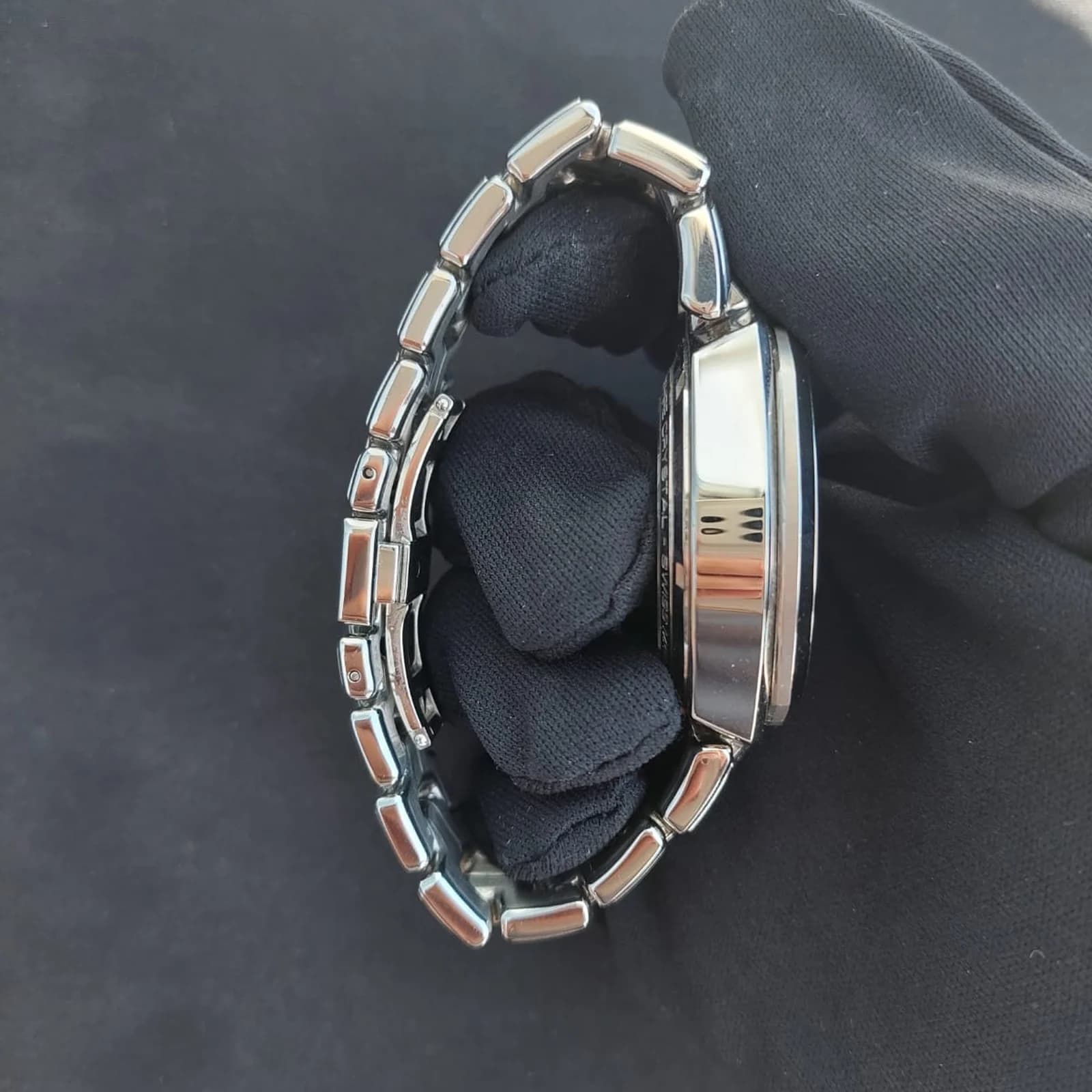 Thumb Link Calibre 17 / Blue / Stainless Steel