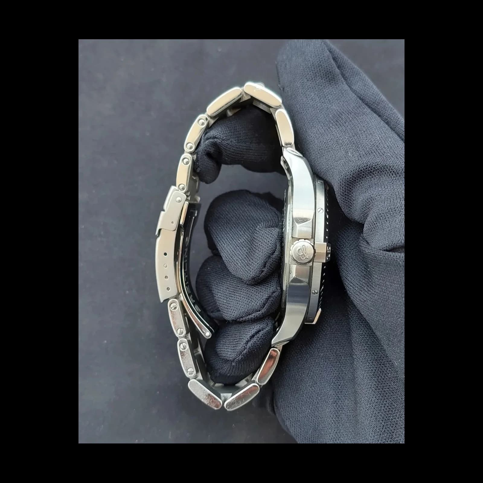 Thumb Chronomat Colt 44 Automatic Black / Bracelet