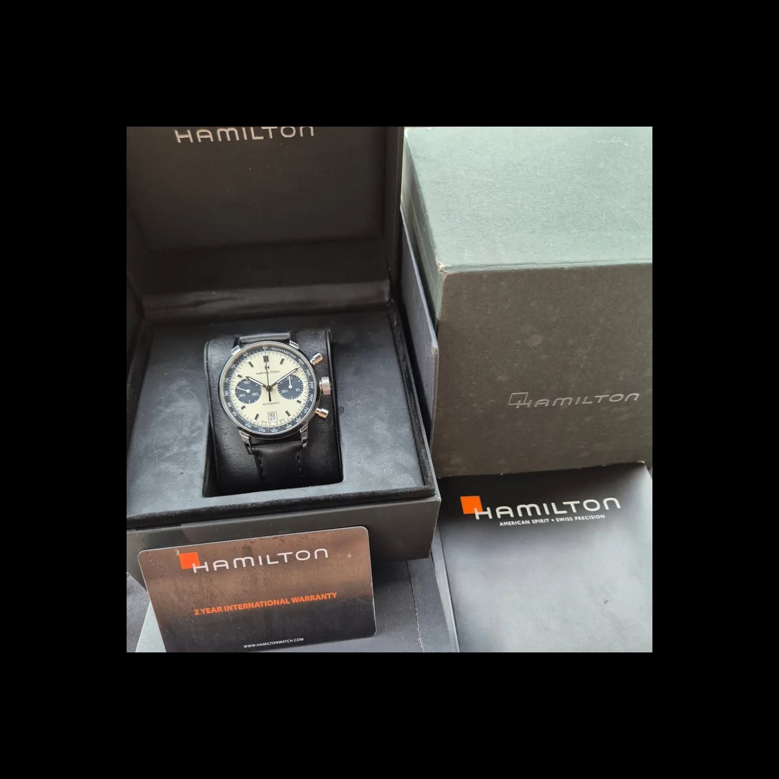 Thumb Intra-Matic 68 Auto Chrono Stainless Steel / Silver / Strap