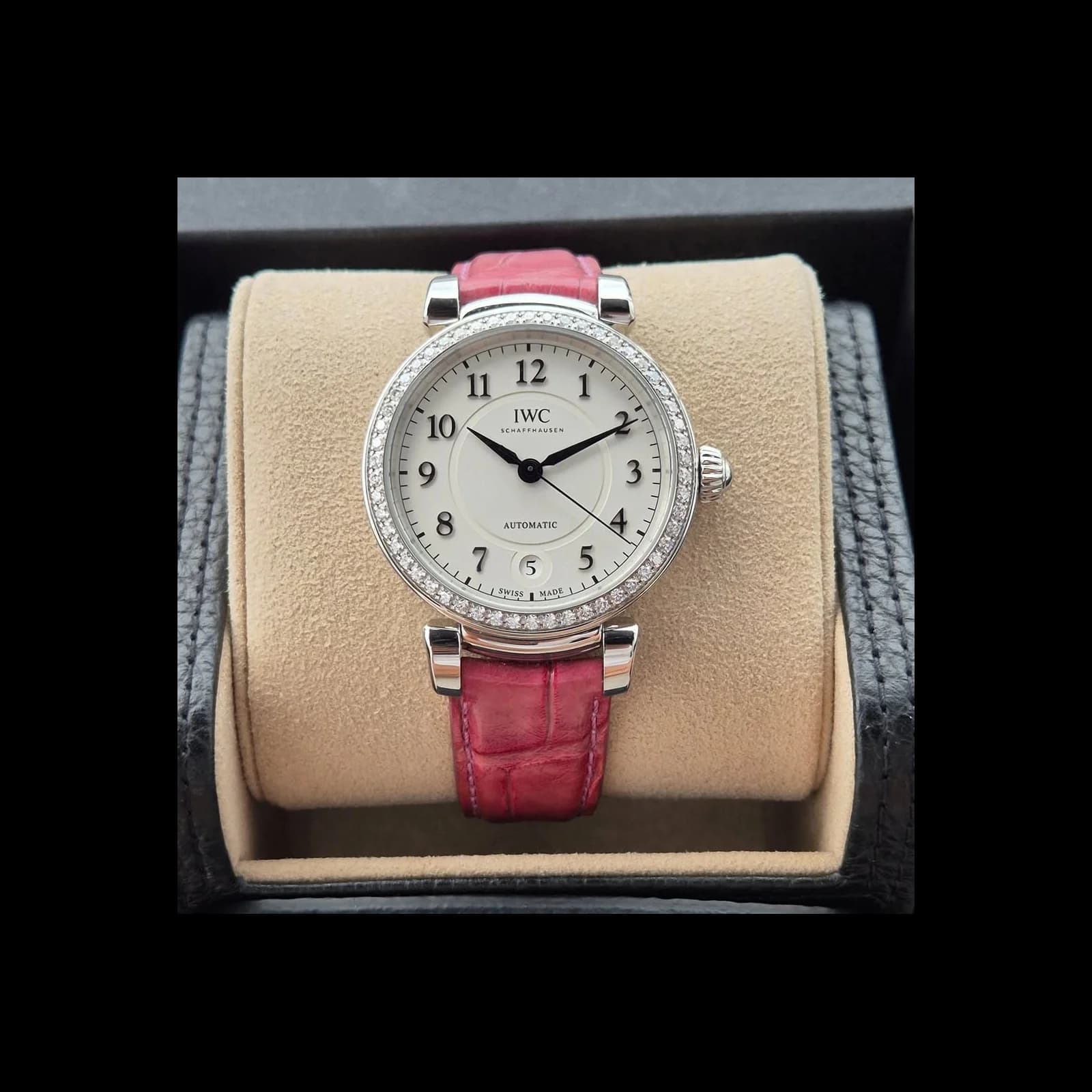 Thumb Da Vinci 36 Automatic Stainless Steel / Diamond / Silver